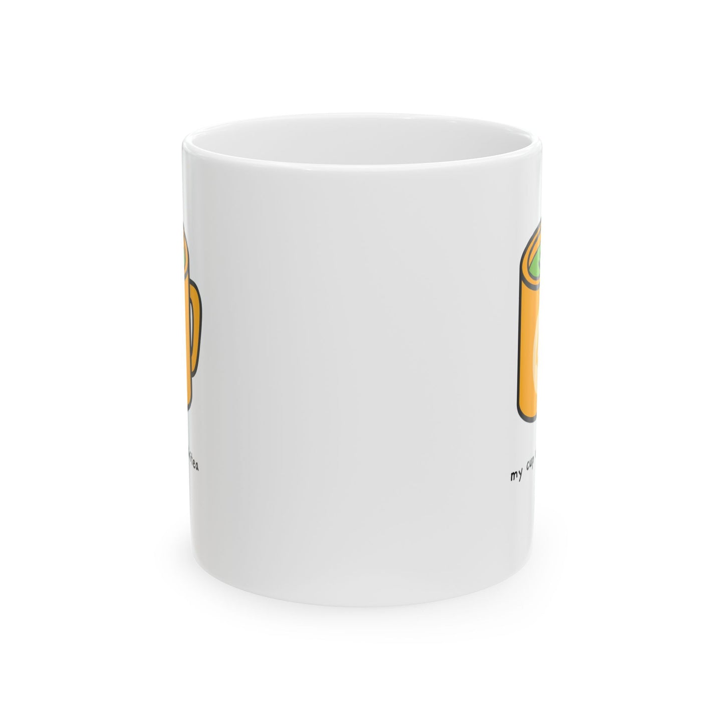 Positivitea Cup | Mug motivant en céramique pour pause thé et café – 330 ml