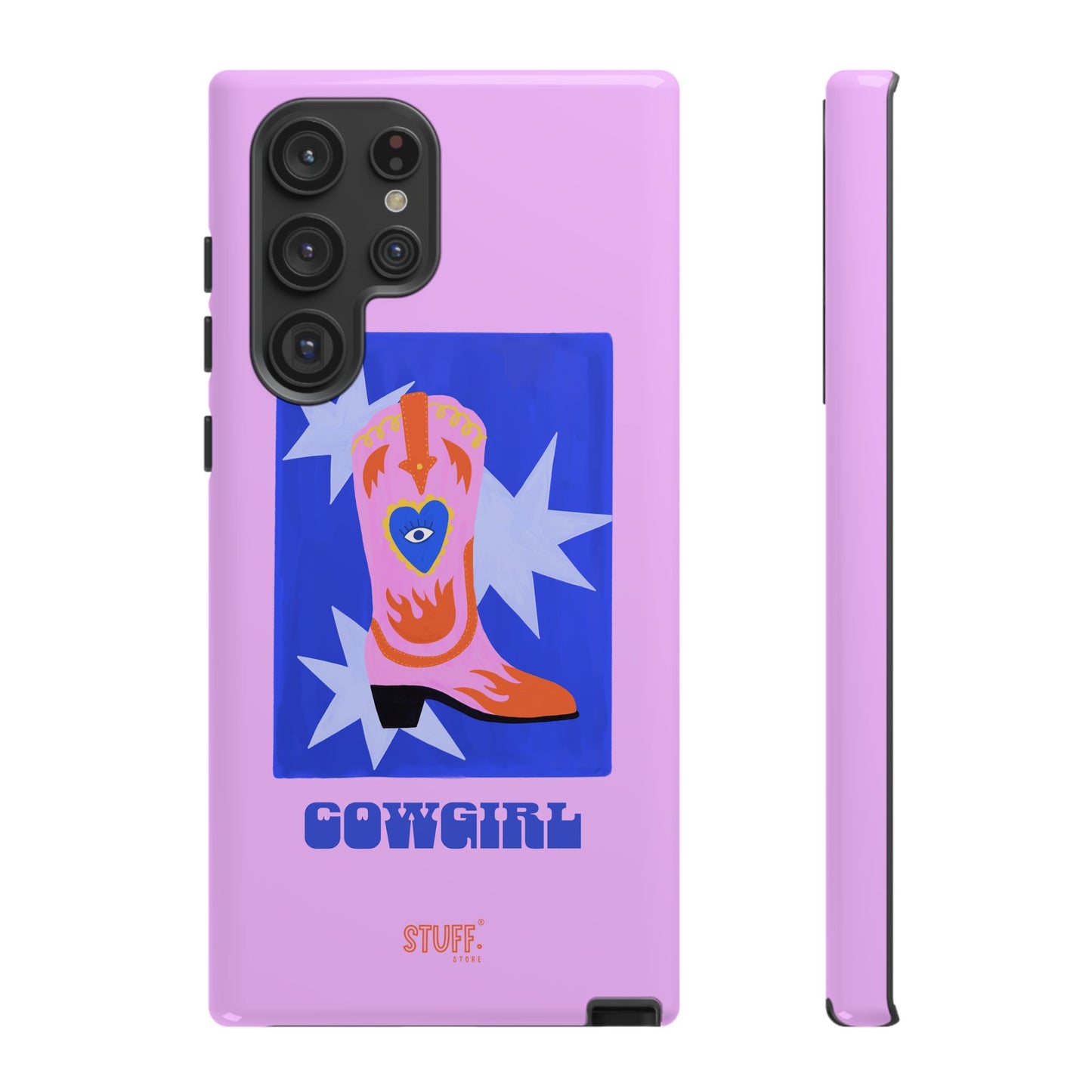 Cowgirl Case | Cose résistante double protection avec Design Western