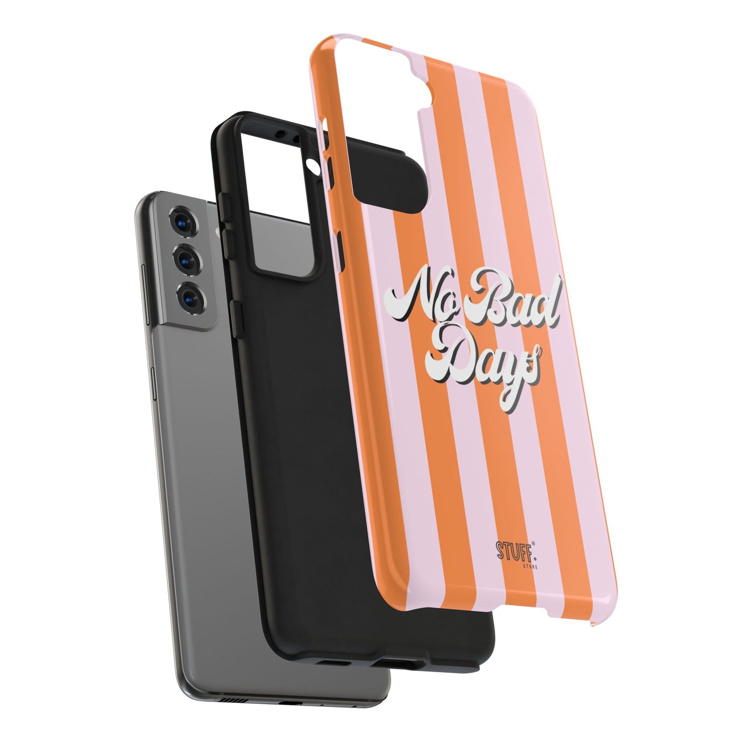 No Bad Days Case | Coque résistante double protection avec phrase positive