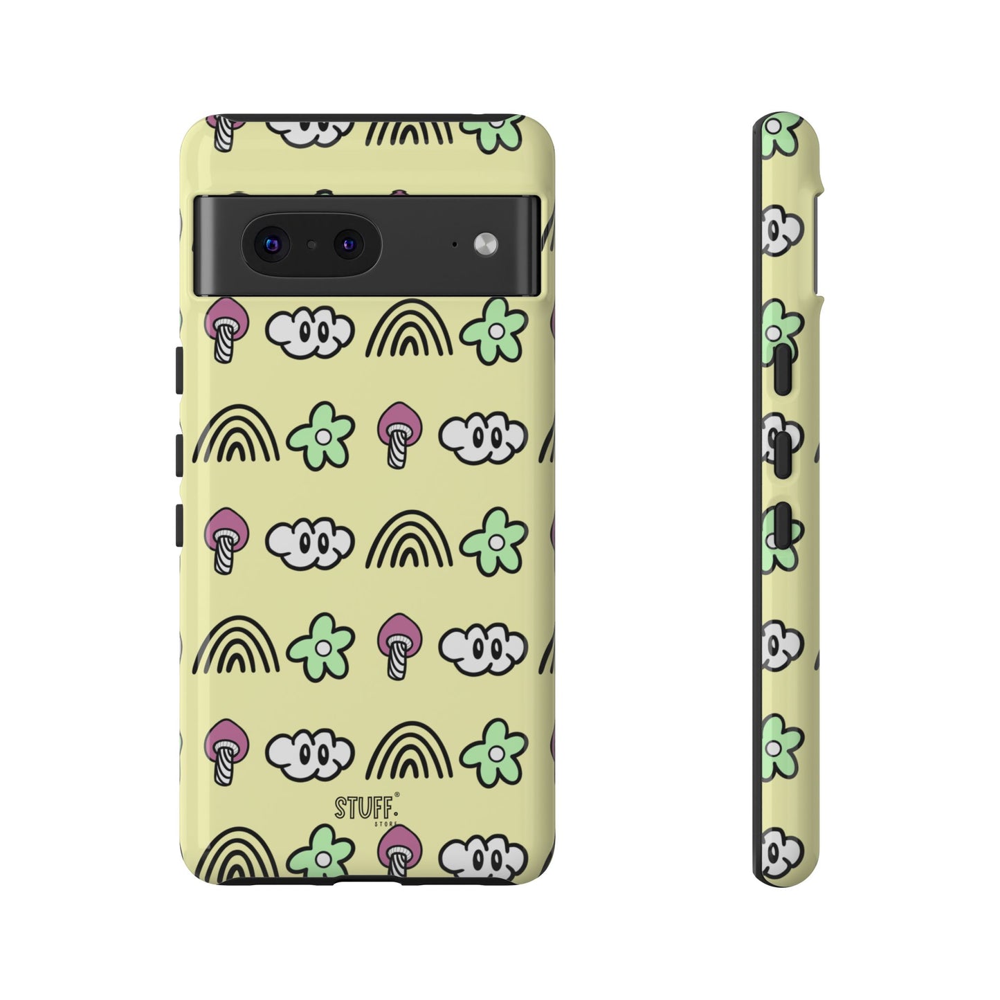 Pixie Case | Coque résistante double protection — Collection Pixie — Jaune