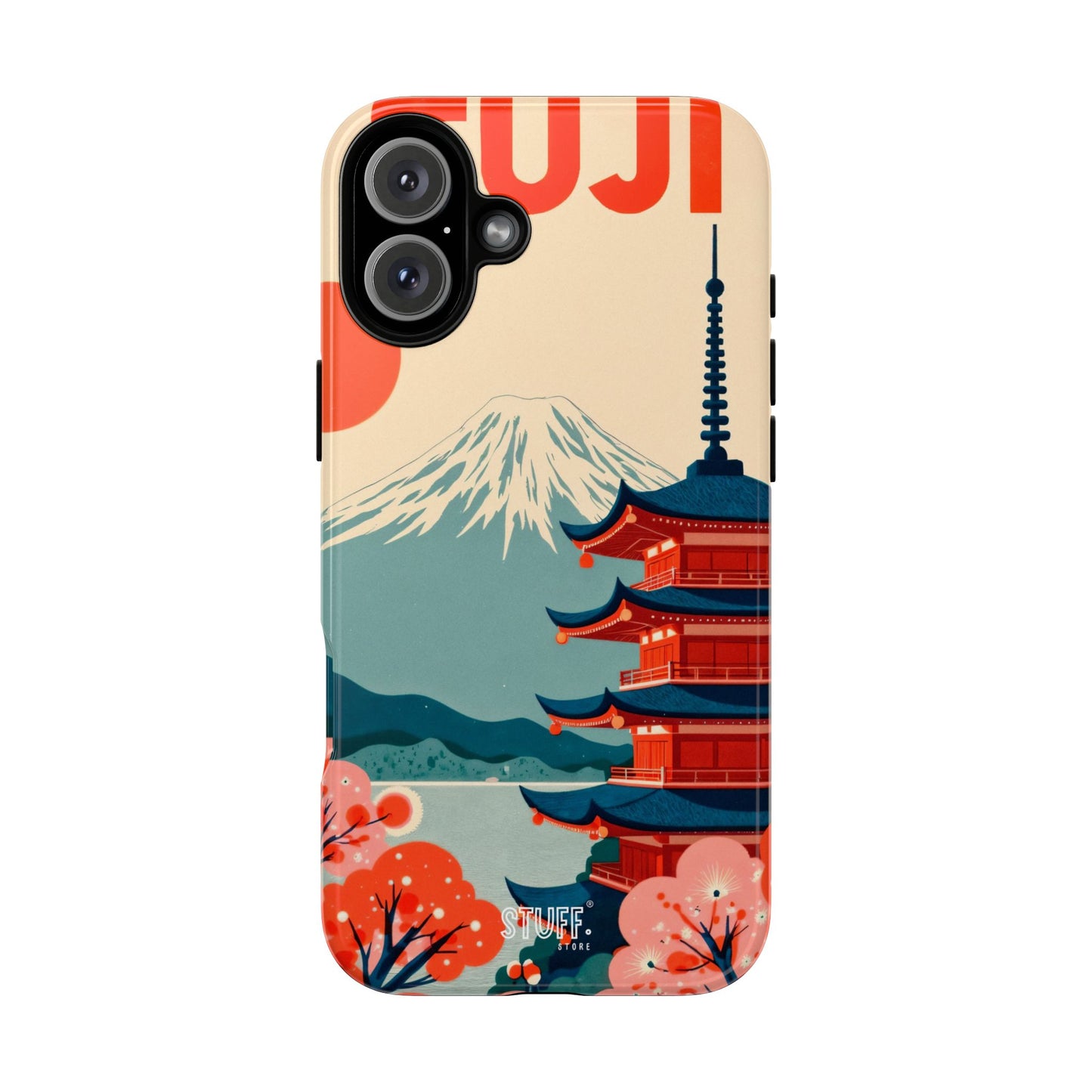 Fuji Case | Durable double protection case with Mount Fuji design