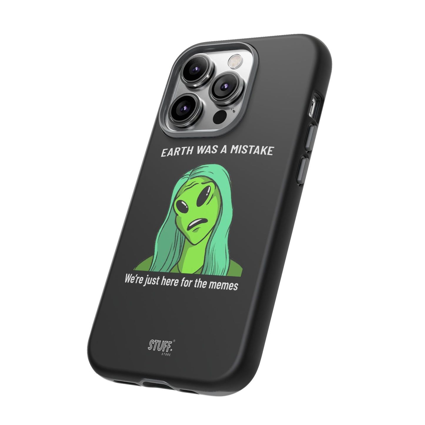Meme Liking Alien Case | Coque résistante double protection pour les amateurs de Pop Culture