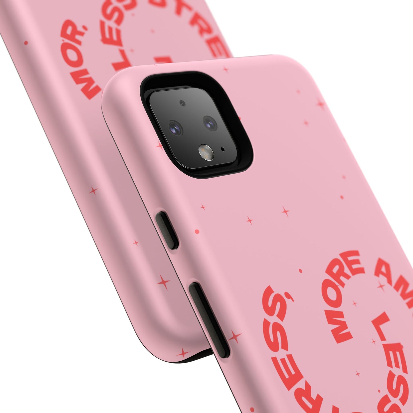 More Amor Case | Coque résistante double protection avec phrase Bienveillante