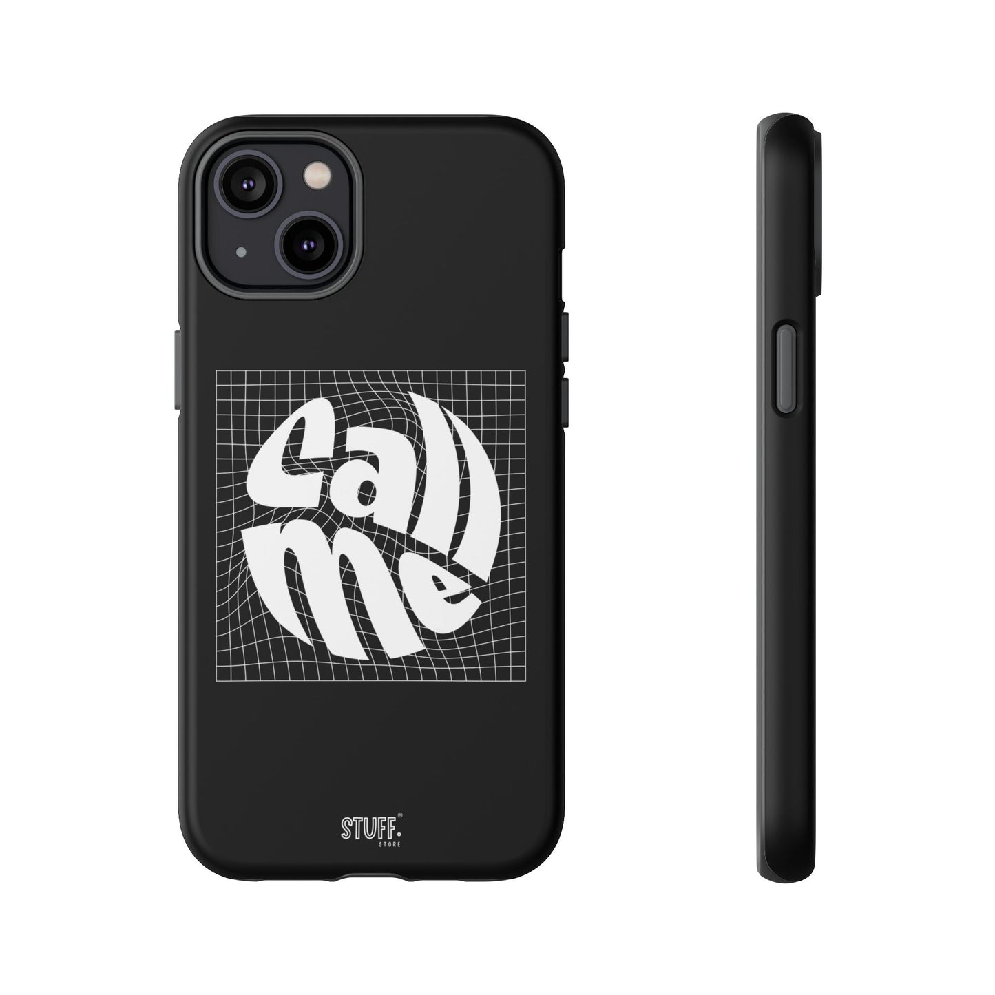 Call Me Case | Coque résistante double protection - Noir Effet Mat