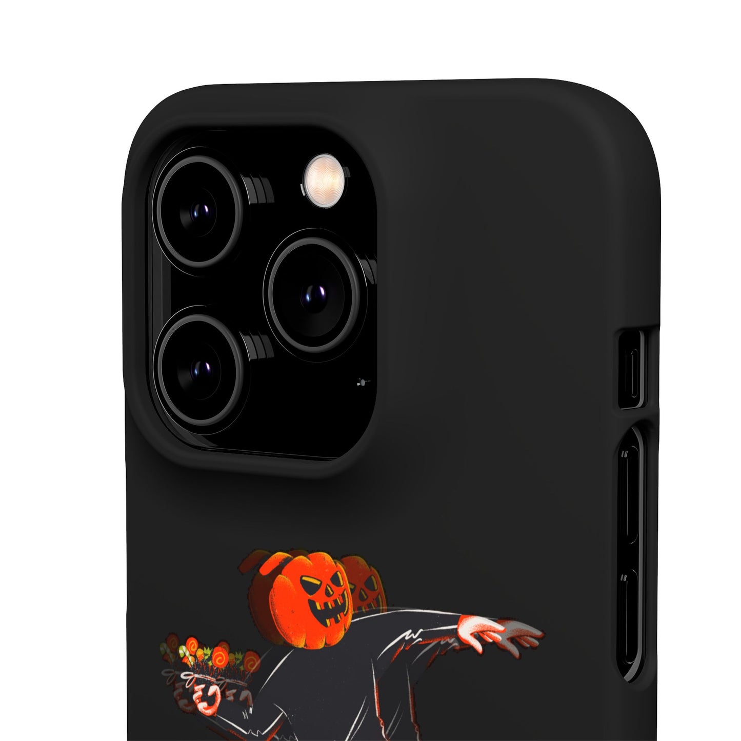 Pumpksy | Coque snap légère et résistante inspiration Banksy – Noir