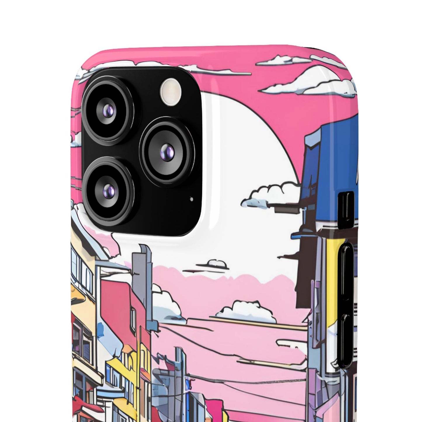 Pop Art Sunset | Coque snap légère et résistante inspiration Lichtenstein