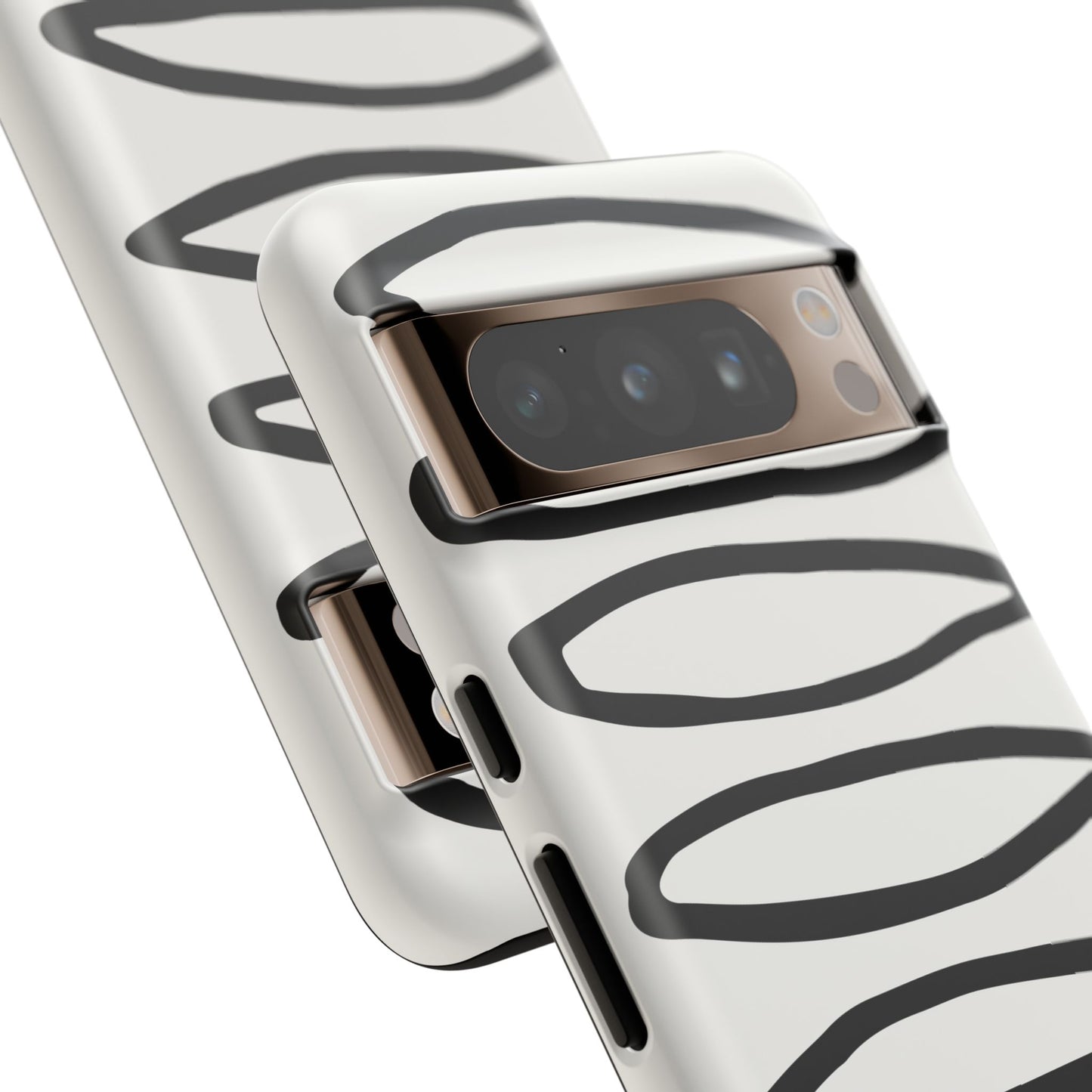 Loopy Case | Coque résistante double protection - Motif cercles abstraits