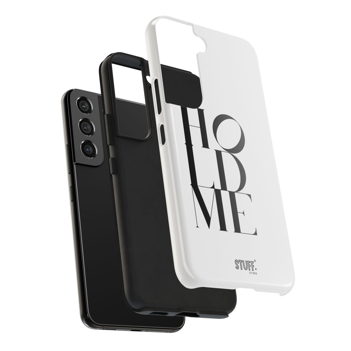 Hold Me | Coque résistante et durable avec Design épuré Monochrome