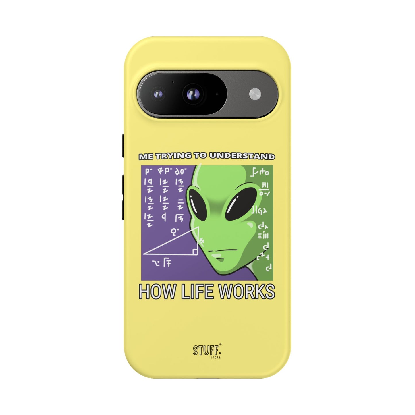 Confused Alien Case | Coque résistante Dual Protect anti-choc