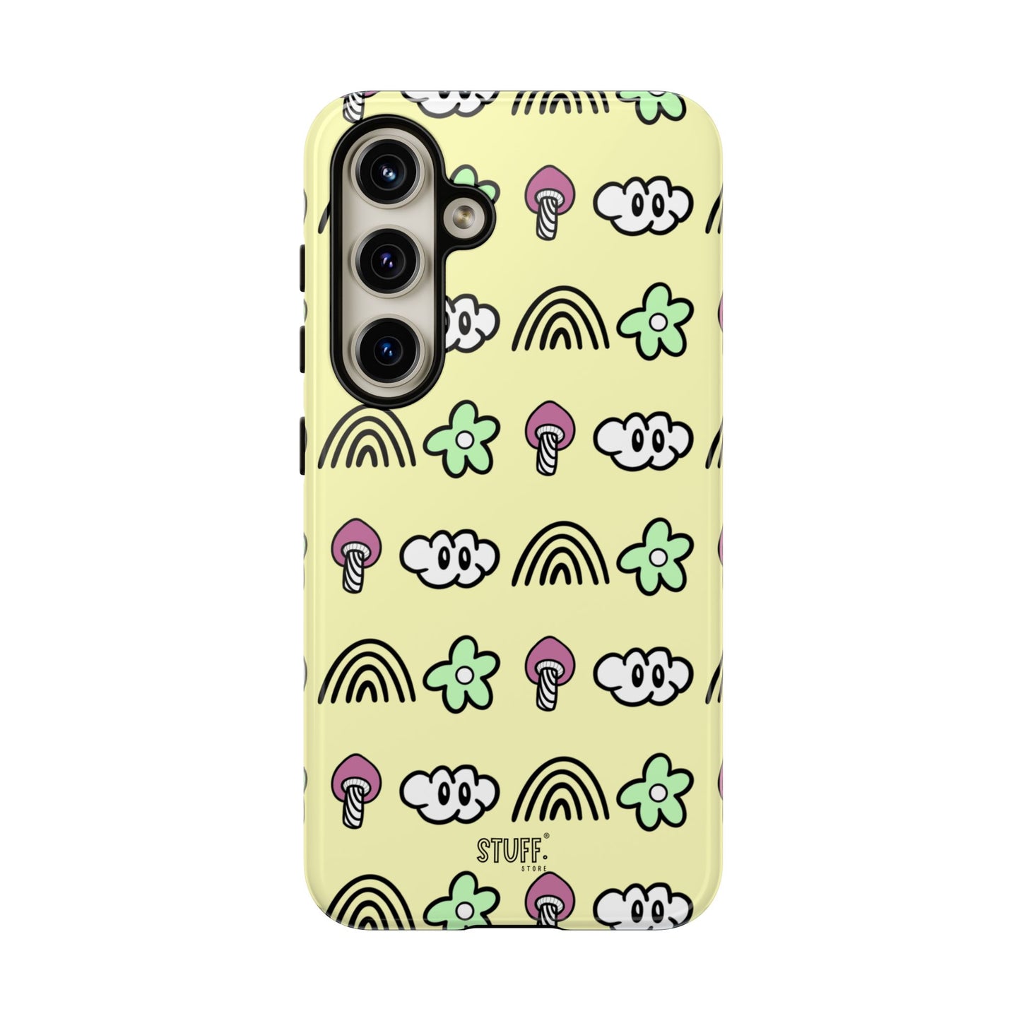 Pixie Case | Coque résistante double protection — Collection Pixie — Jaune