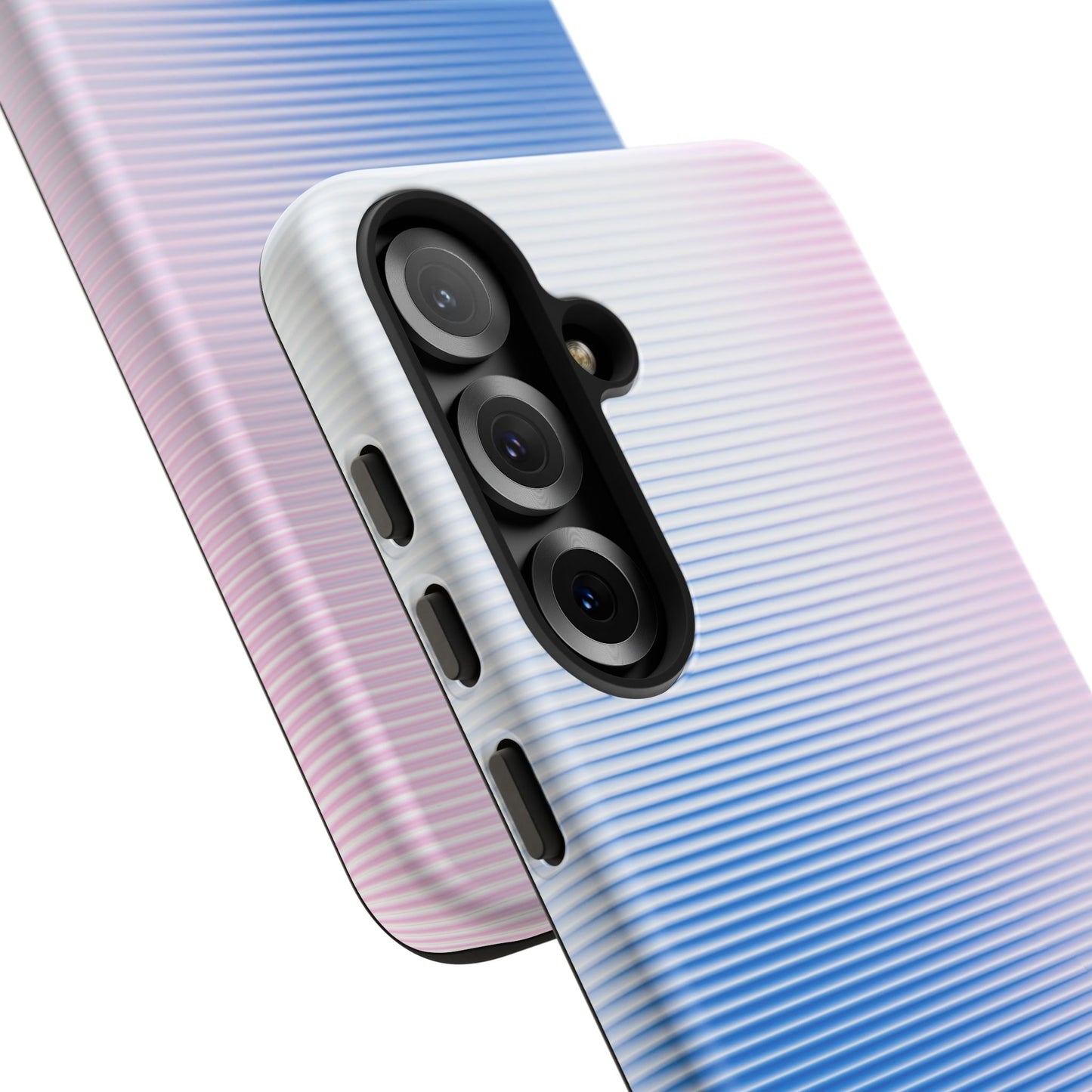 Gradient Case | Coque résistante double protection anti-choc - Dégradé Bleu & Rose