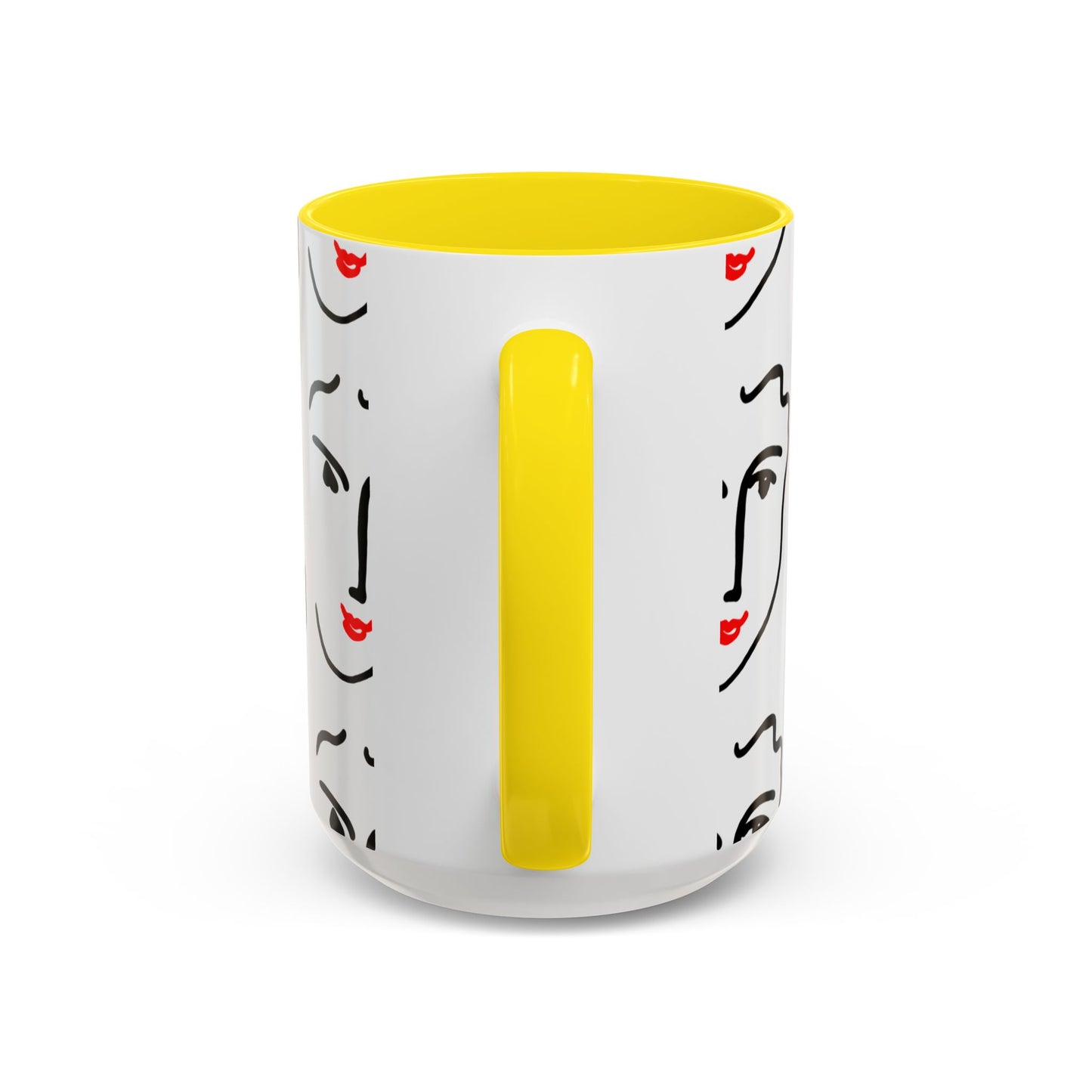 Nadia Cup | Matisse-inspired two-tone mug - 330ml