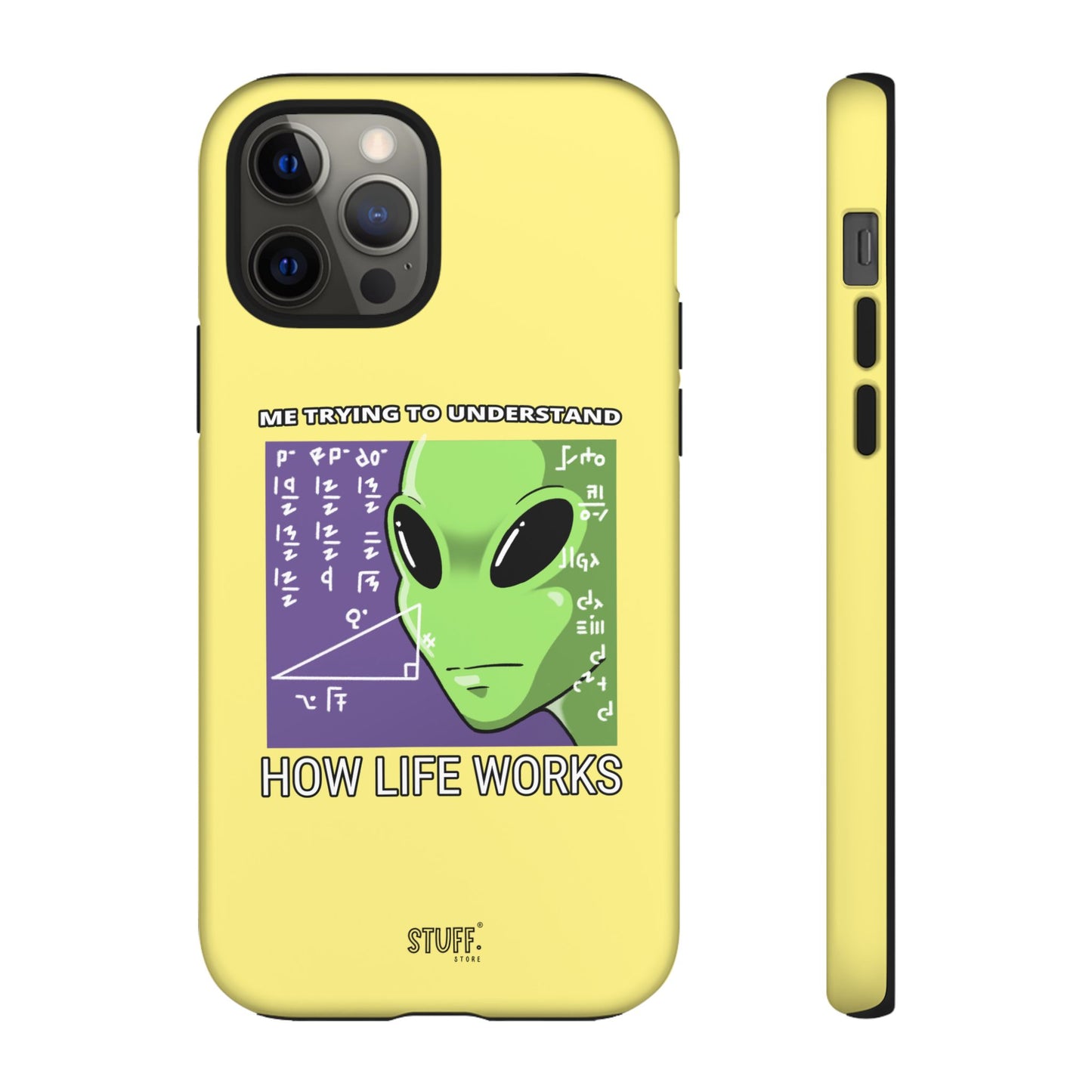 Confused Alien Case | Coque résistante Dual Protect anti-choc