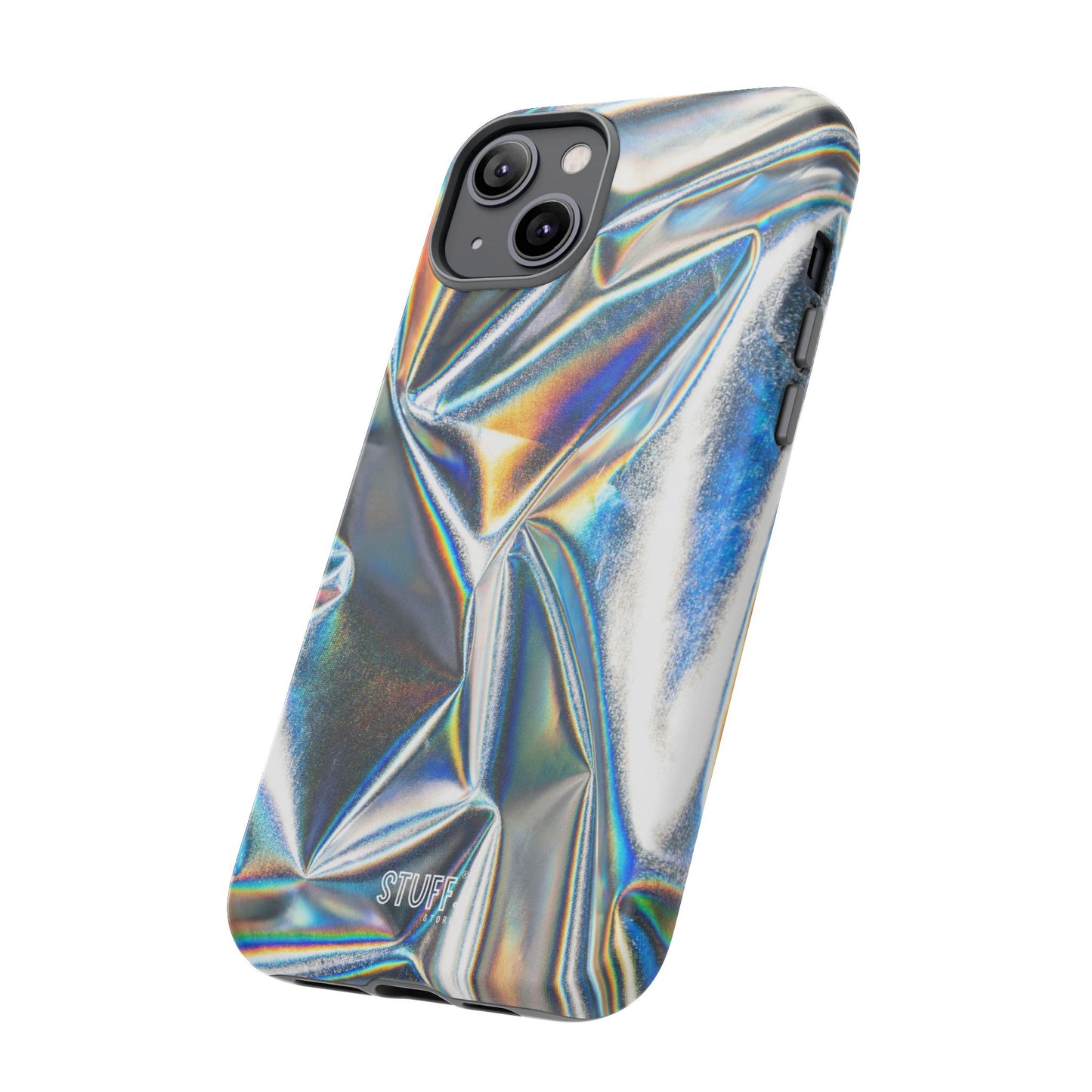 Metallic Case | Coque résistante double protection anti-choc - Effet Métallique