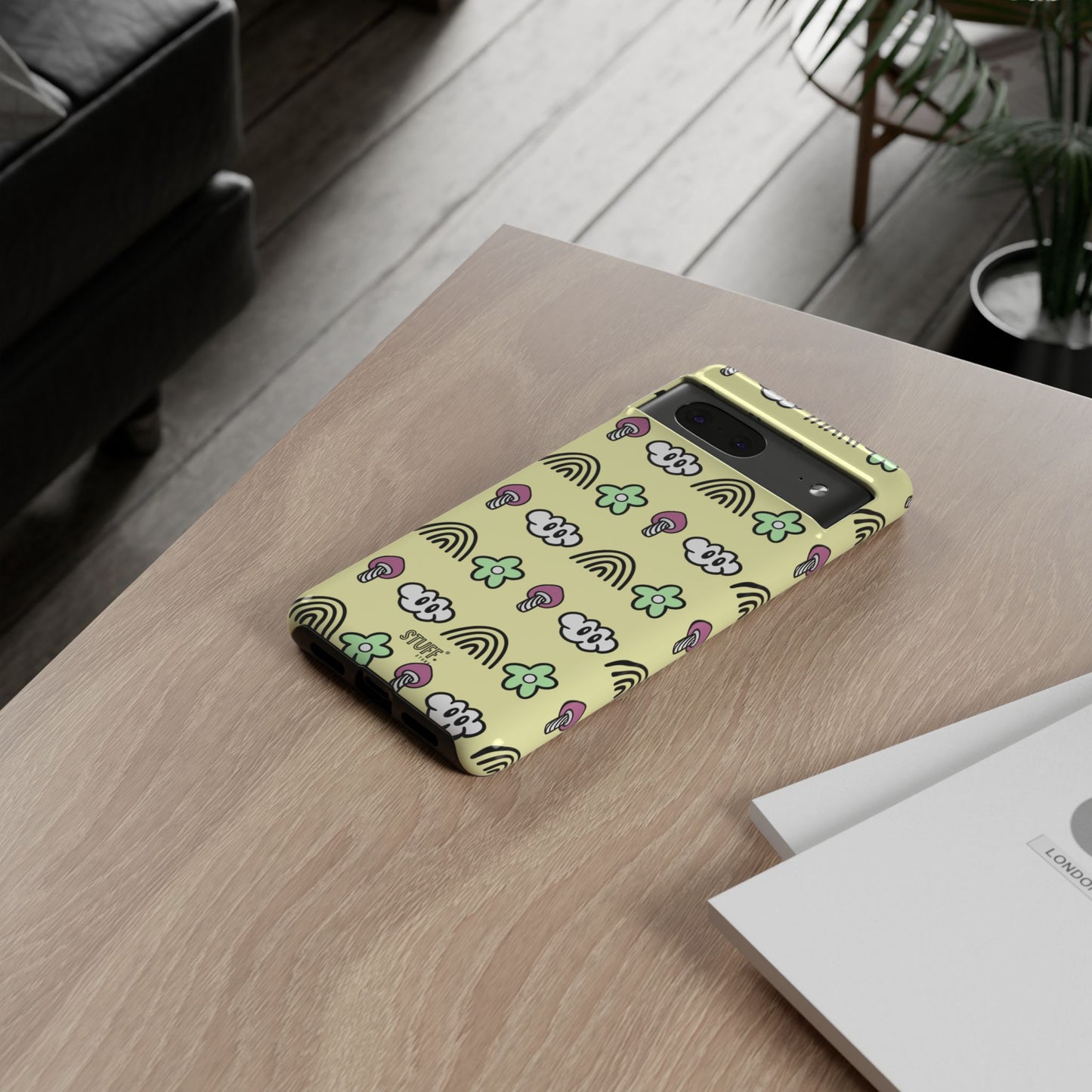 Pixie Case | Coque résistante double protection — Collection Pixie — Jaune