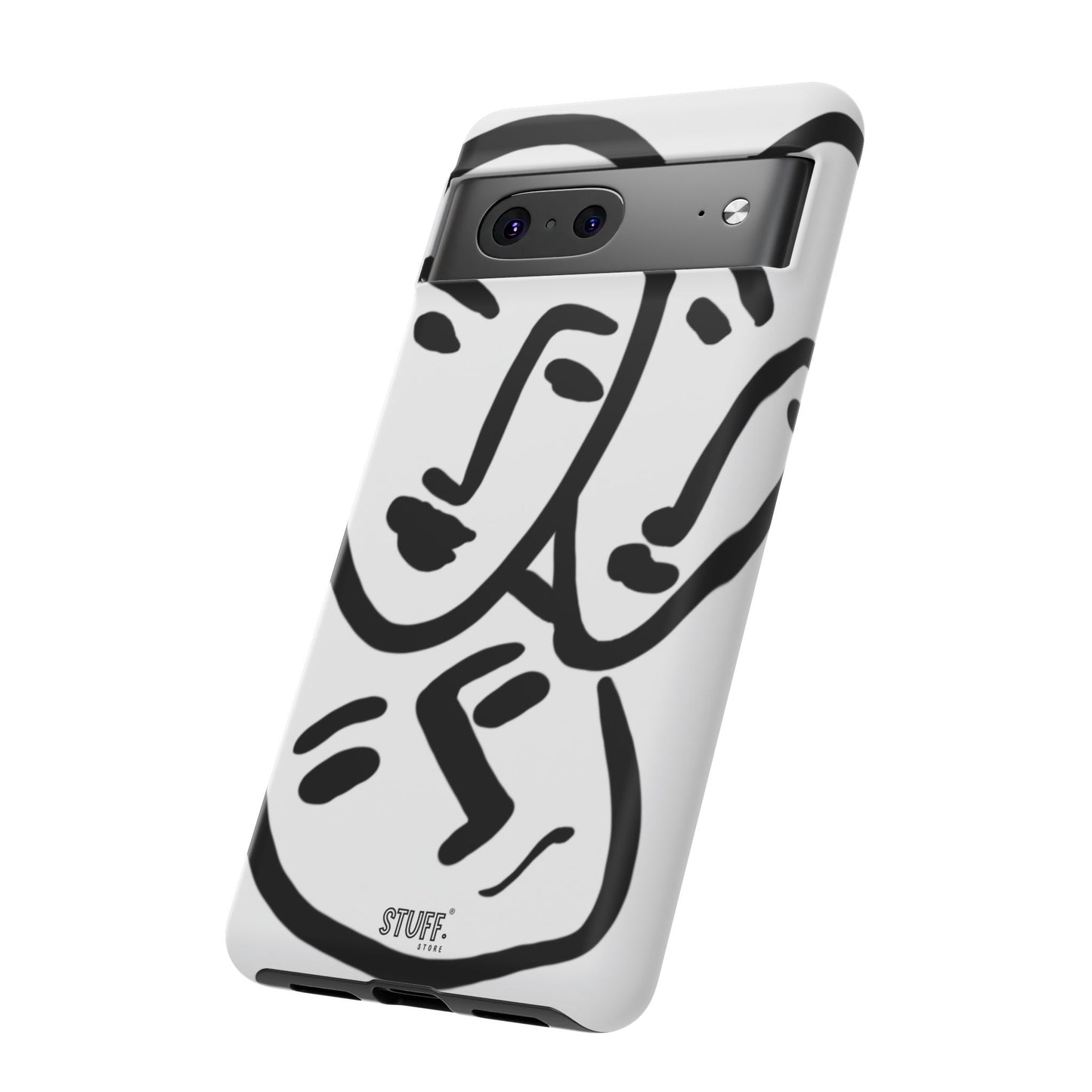Les Trois Visages | Coque résistante double protection — inspiration Matisse