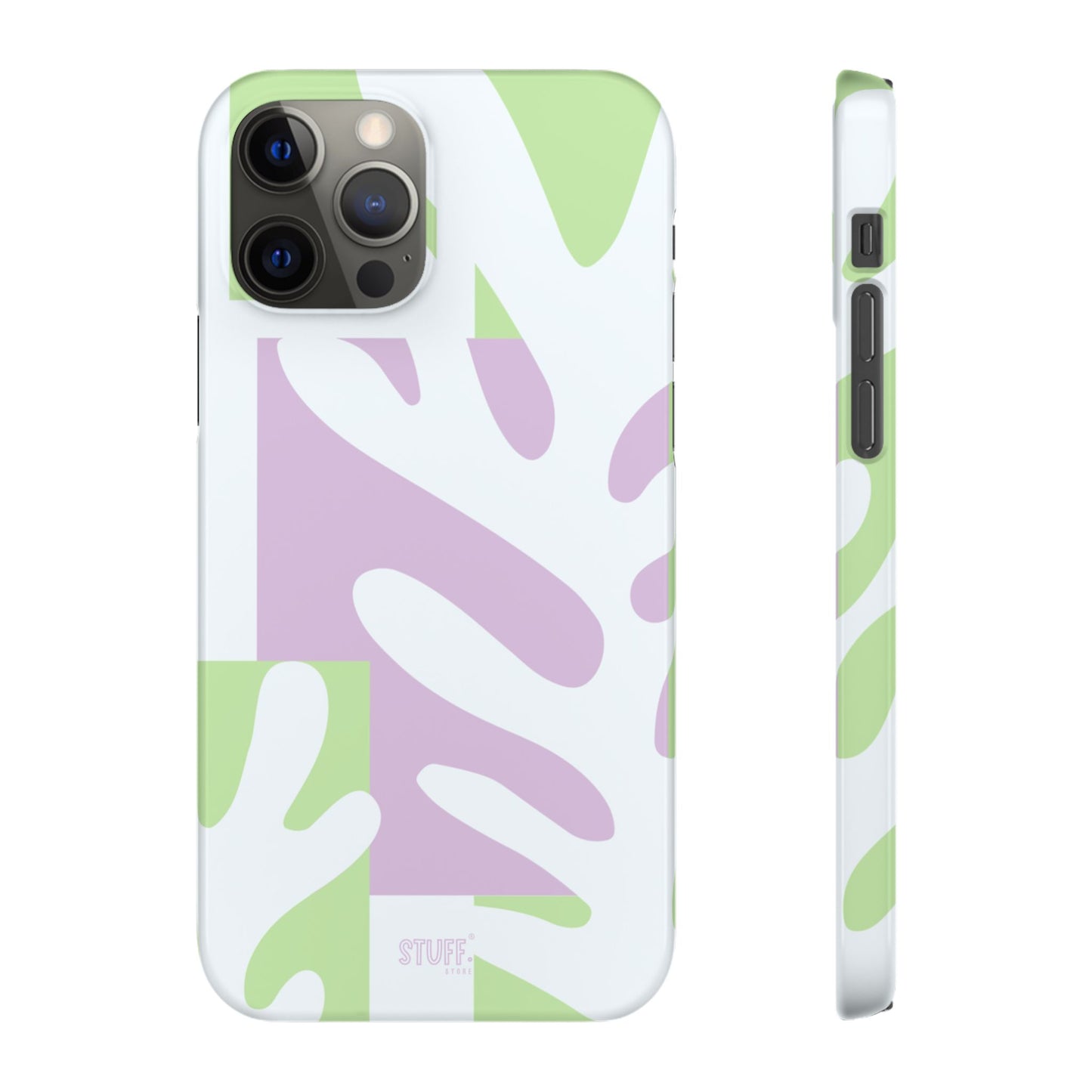Natura Case | Coque snap légère et résistante avec Design Floral inspiration Matisse