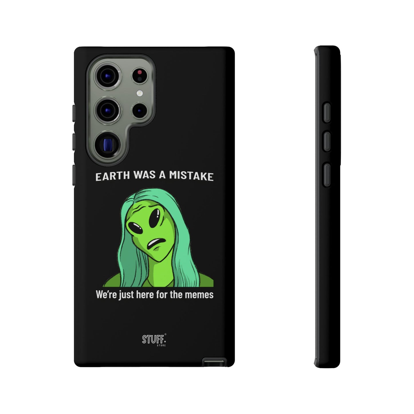 Meme Liking Alien Case | Coque résistante double protection pour les amateurs de Pop Culture