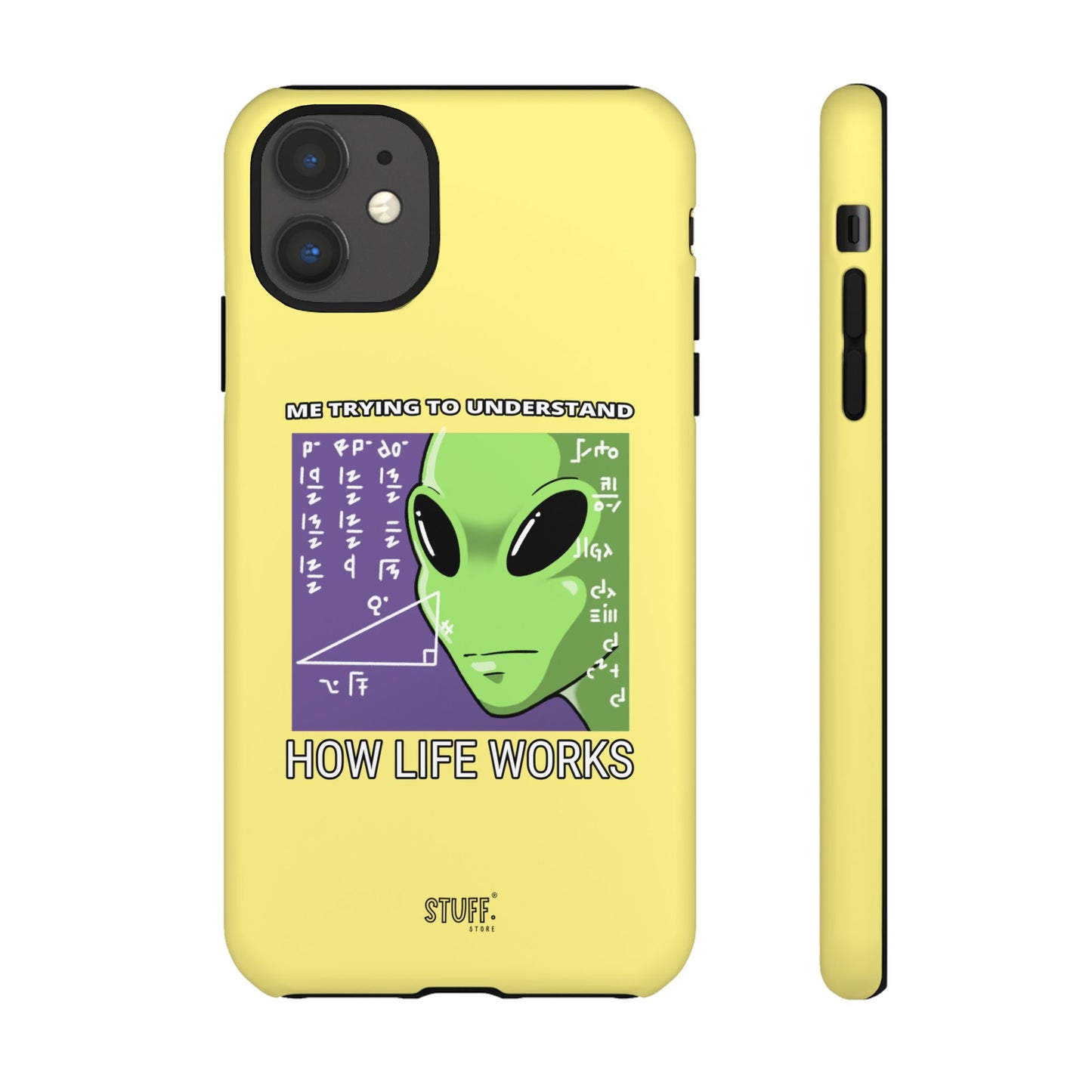 Confused Alien Case | Coque résistante Dual Protect anti-choc