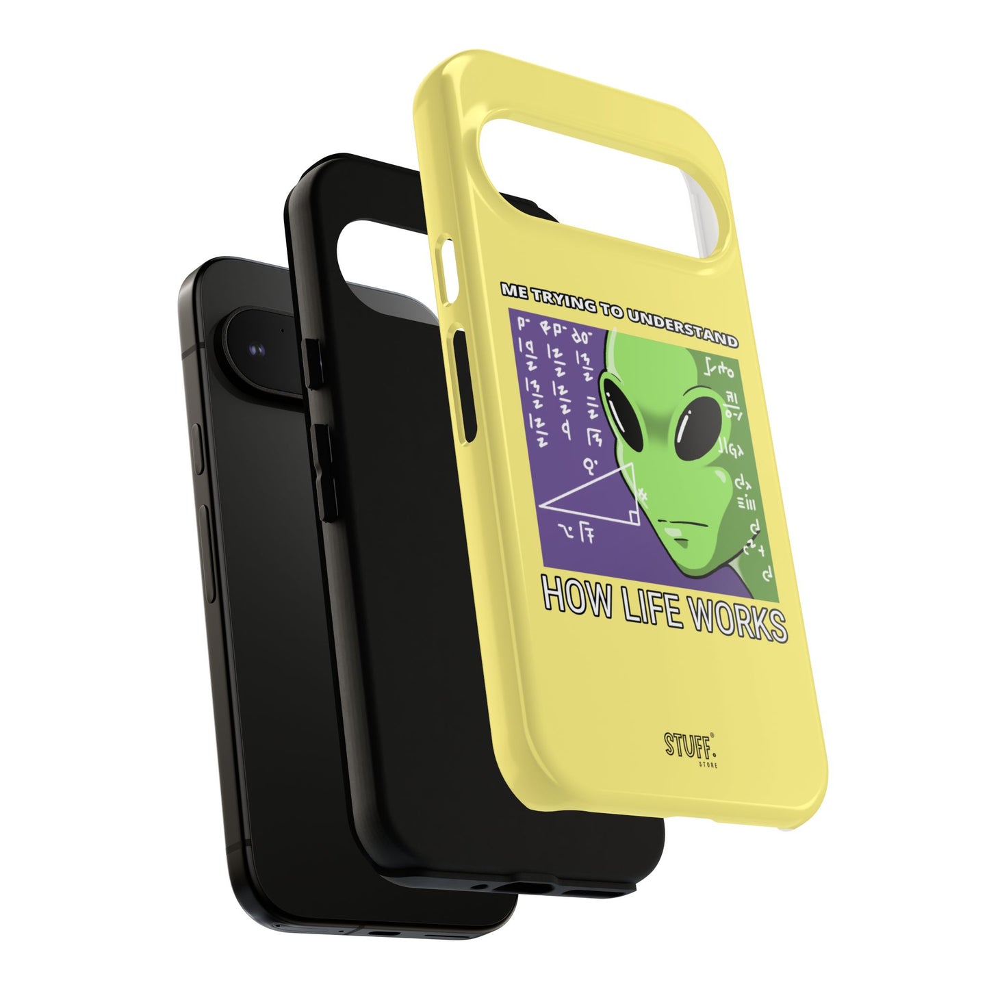 Confused Alien Case | Coque résistante Dual Protect anti-choc
