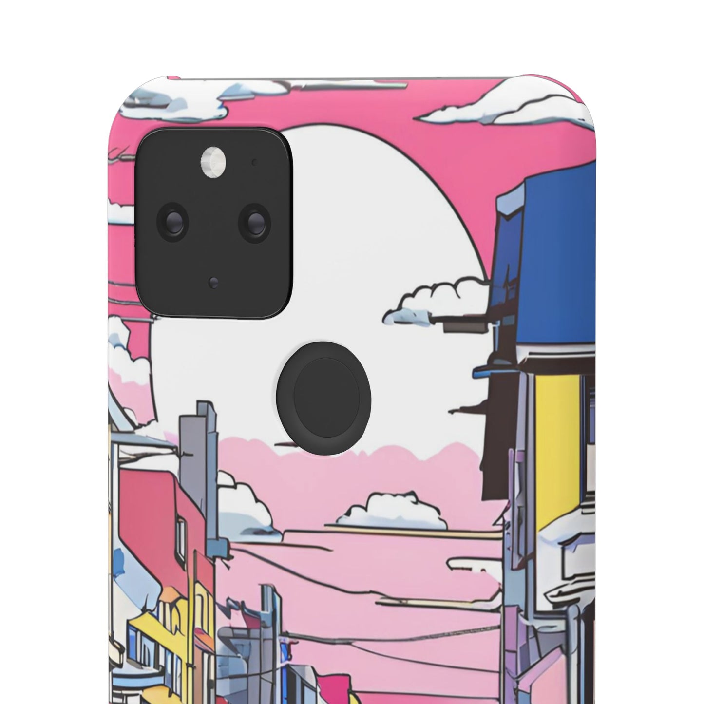 Pop Art Sunset | Coque snap légère et résistante inspiration Lichtenstein