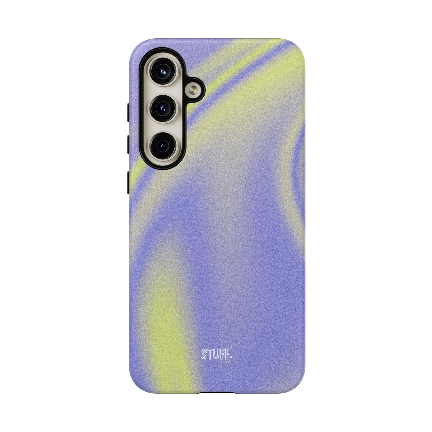 Vibrant Case | Coque résistante double protection anti-choc - Violet & Jaune