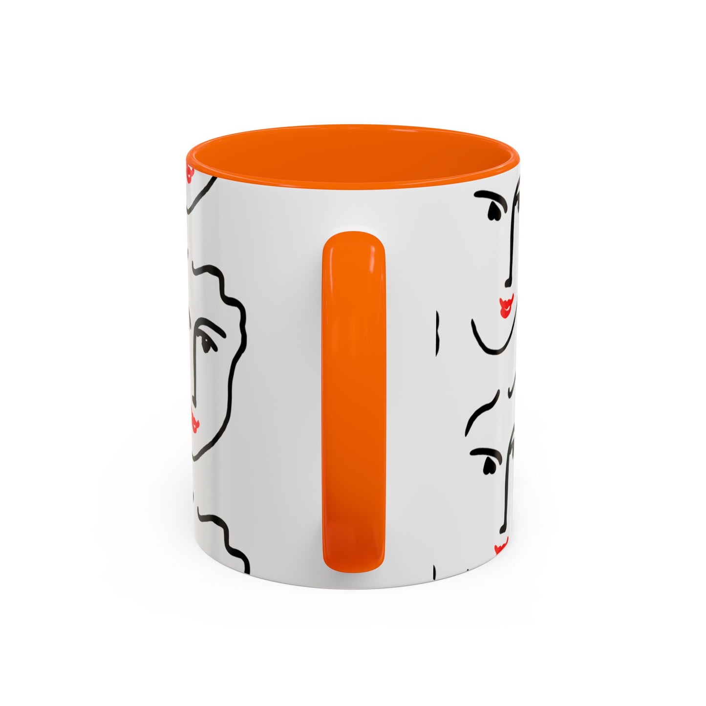 Nadia Cup | Matisse-inspired two-tone mug - 330ml