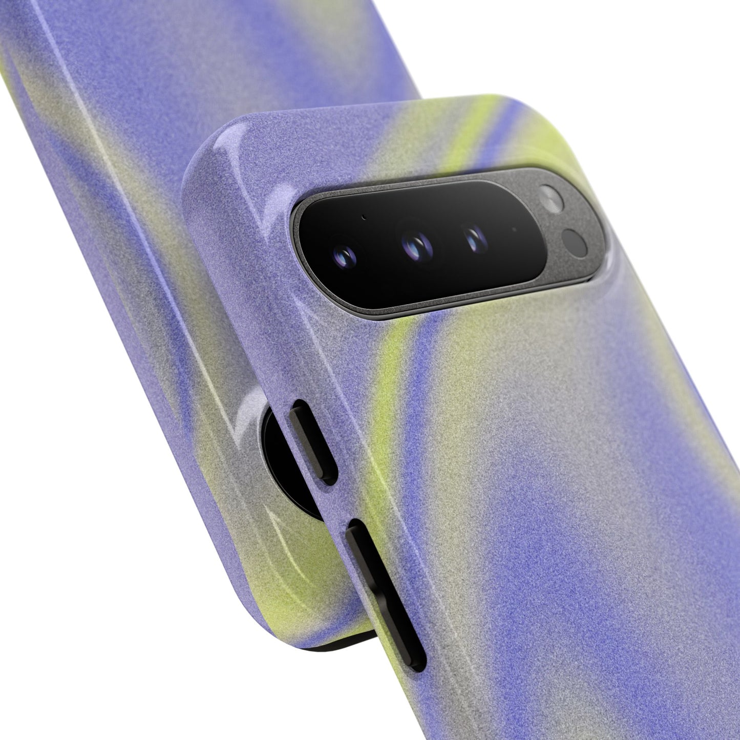 Vibrant Case | Coque résistante double protection anti-choc - Violet & Jaune