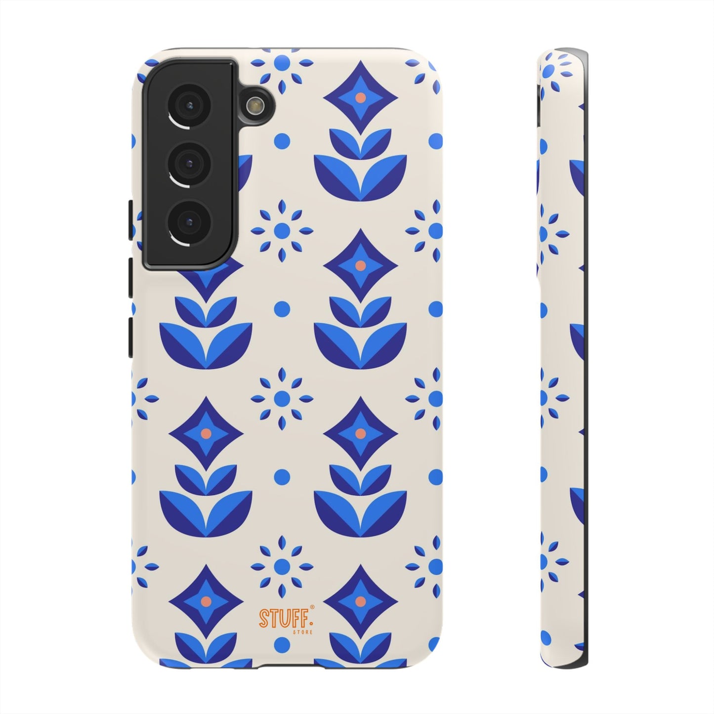 Floral Case | Coque résistante double protection avec Design Fleuri