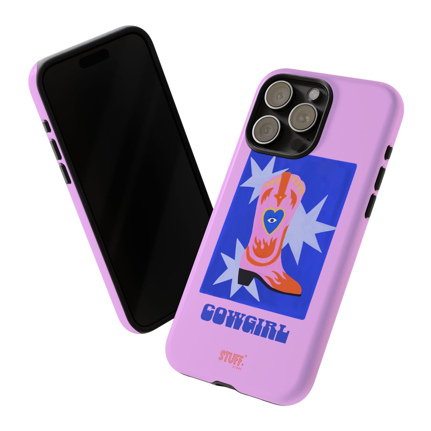 Cowgirl Case | Cose résistante double protection avec Design Western