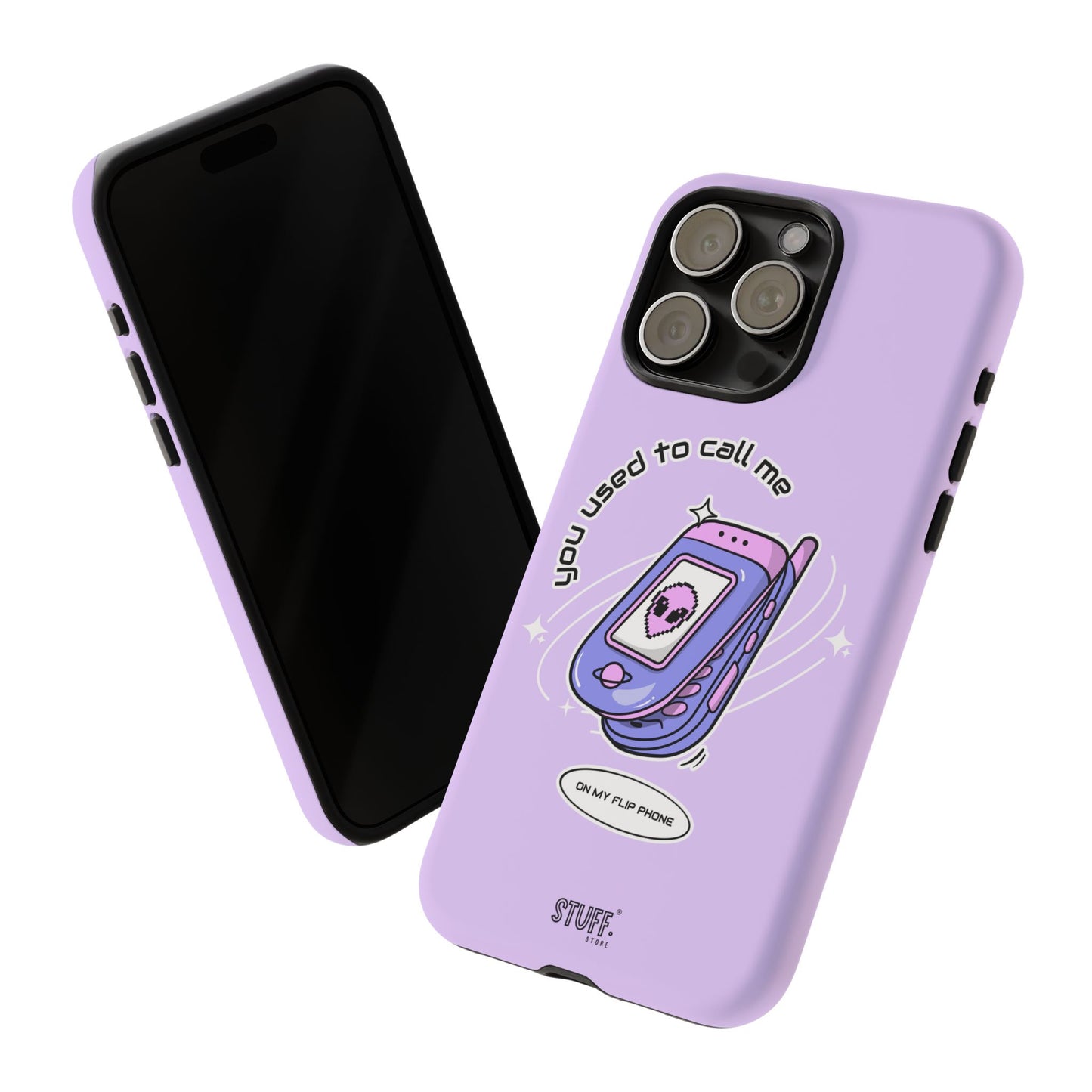 Flip Phone Case | Coque résistante double protection avec Design Y2K