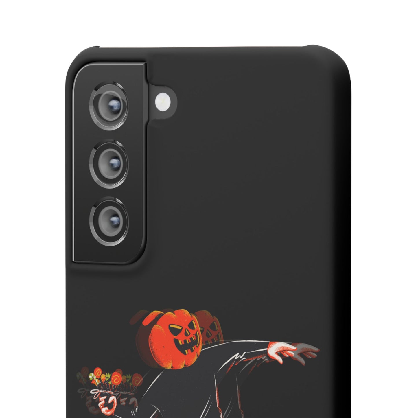 Pumpksy | Coque snap légère et résistante inspiration Banksy – Noir