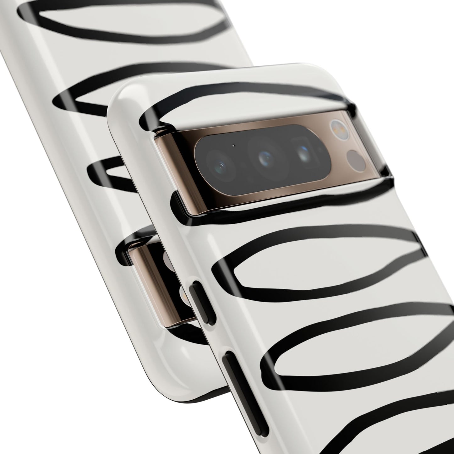 Loopy Case | Coque résistante double protection - Motif cercles abstraits