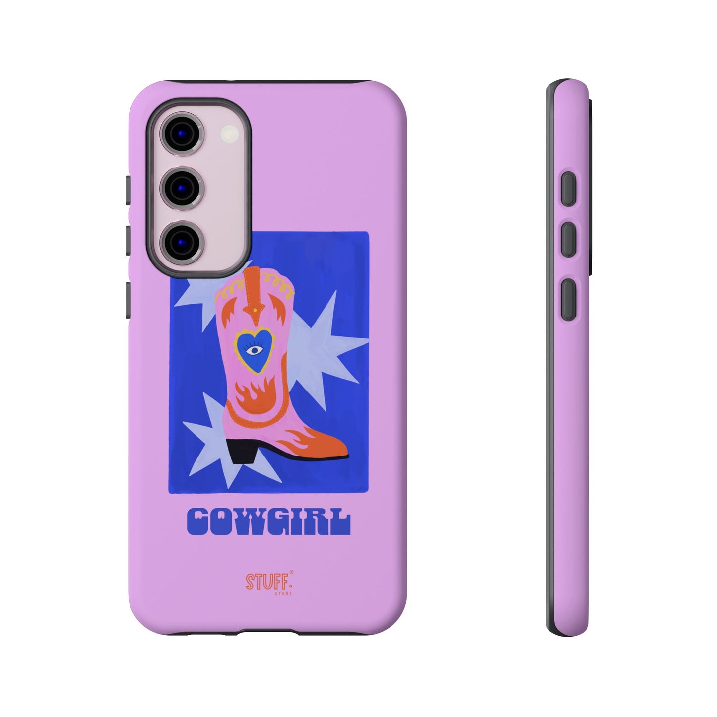 Cowgirl Case | Cose résistante double protection avec Design Western