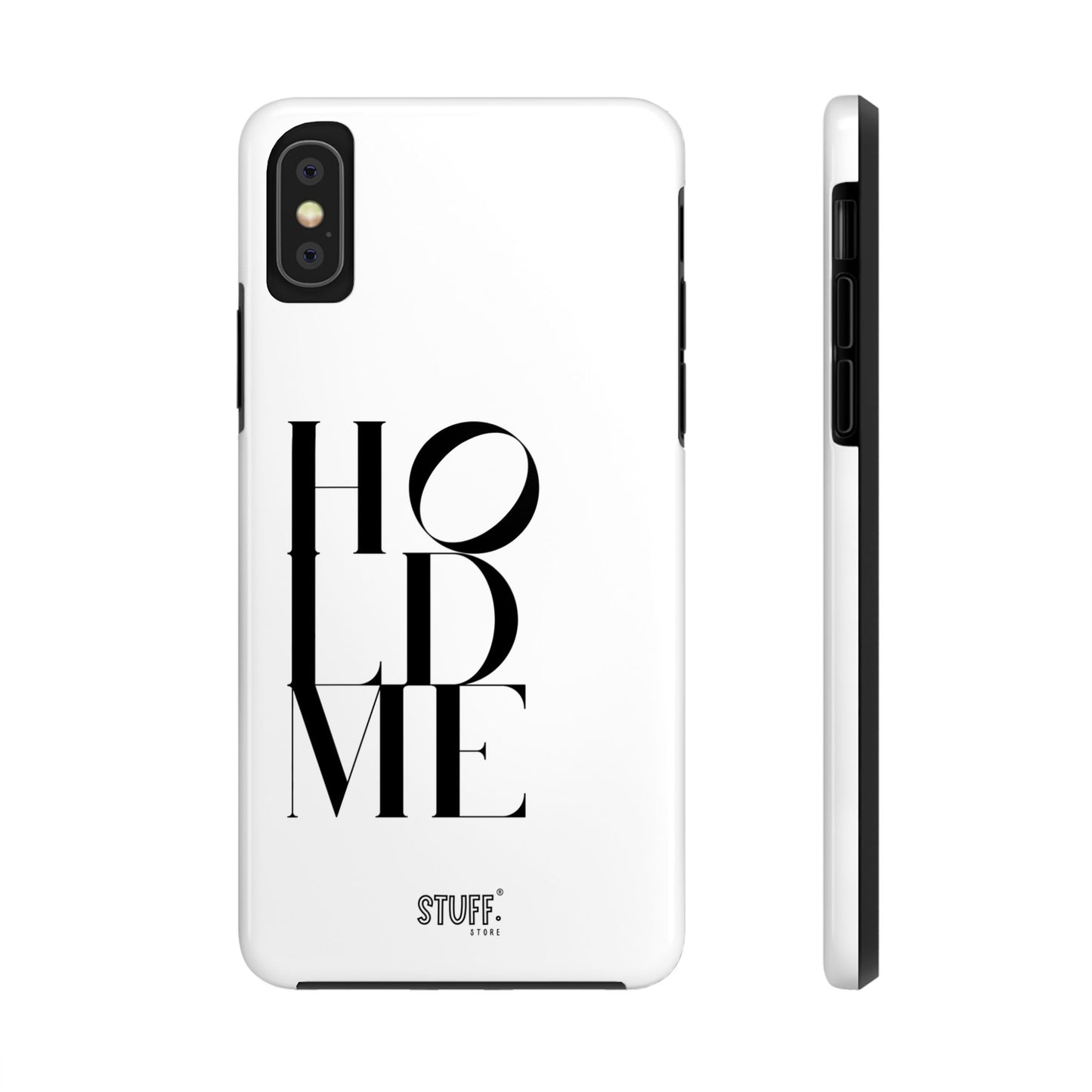 Hold Me | Coque résistante et durable avec Design épuré Monochrome