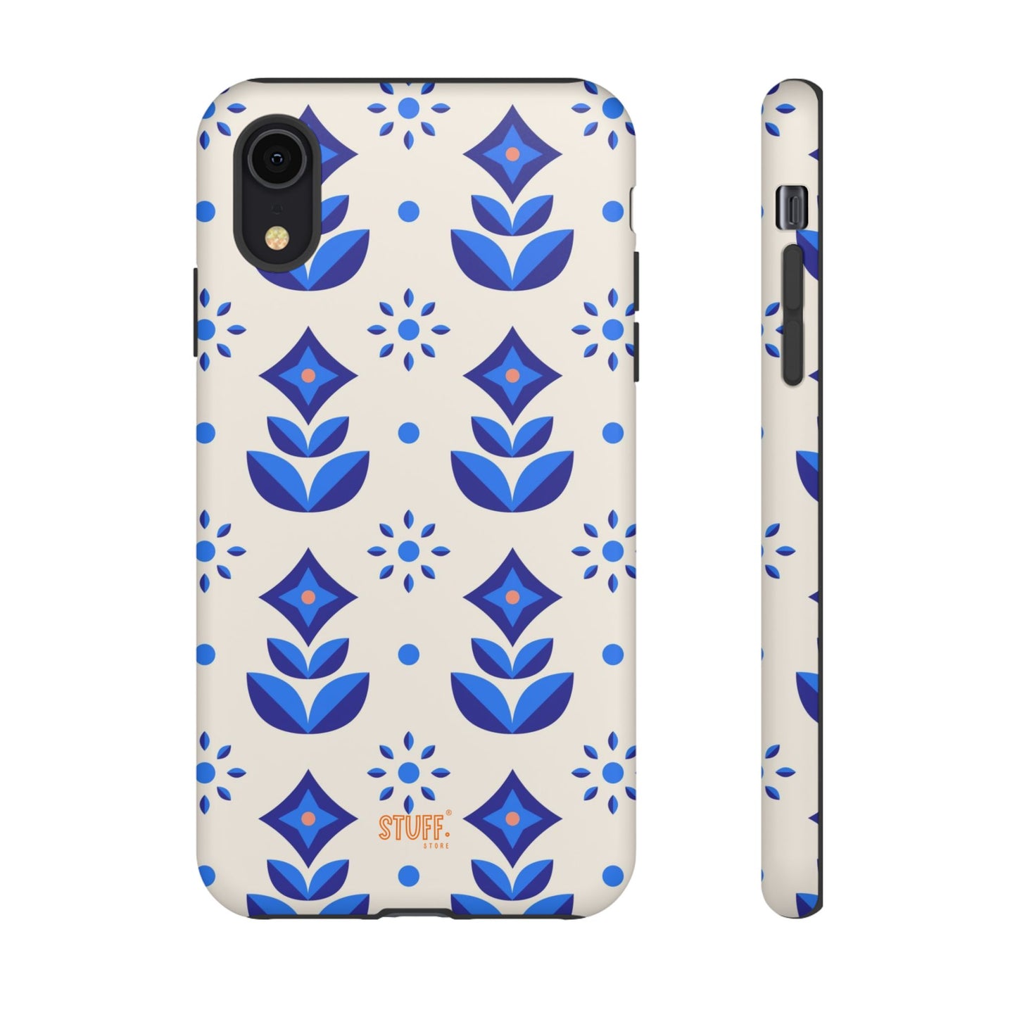 Floral Case | Coque résistante double protection avec Design Fleuri