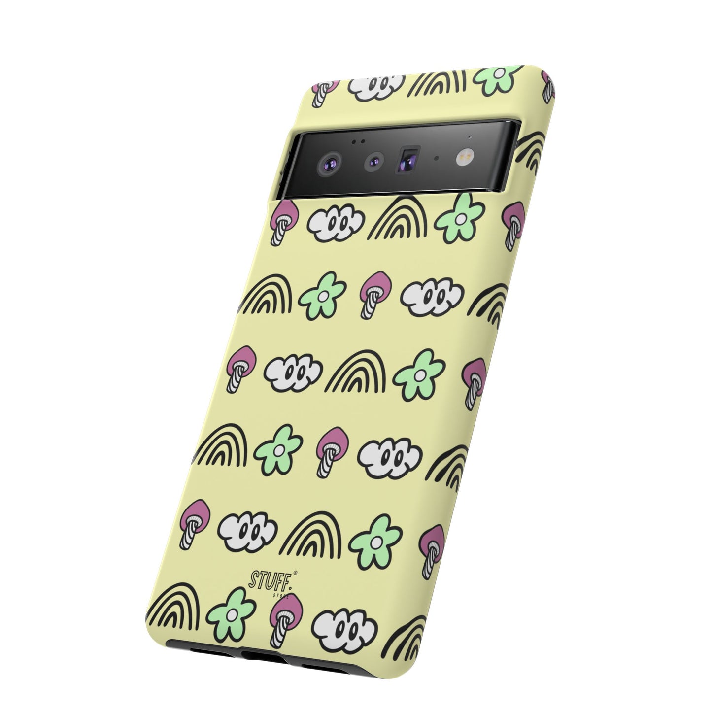 Pixie Case | Coque résistante double protection — Collection Pixie — Jaune