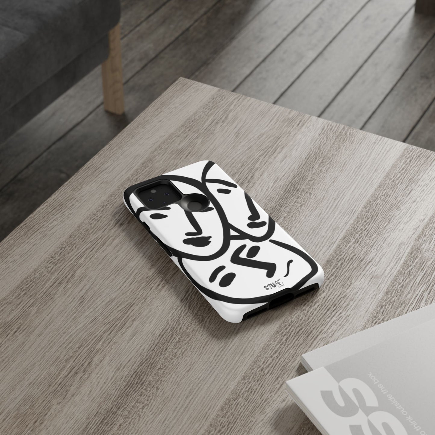 Les Trois Visages | Coque résistante double protection — inspiration Matisse