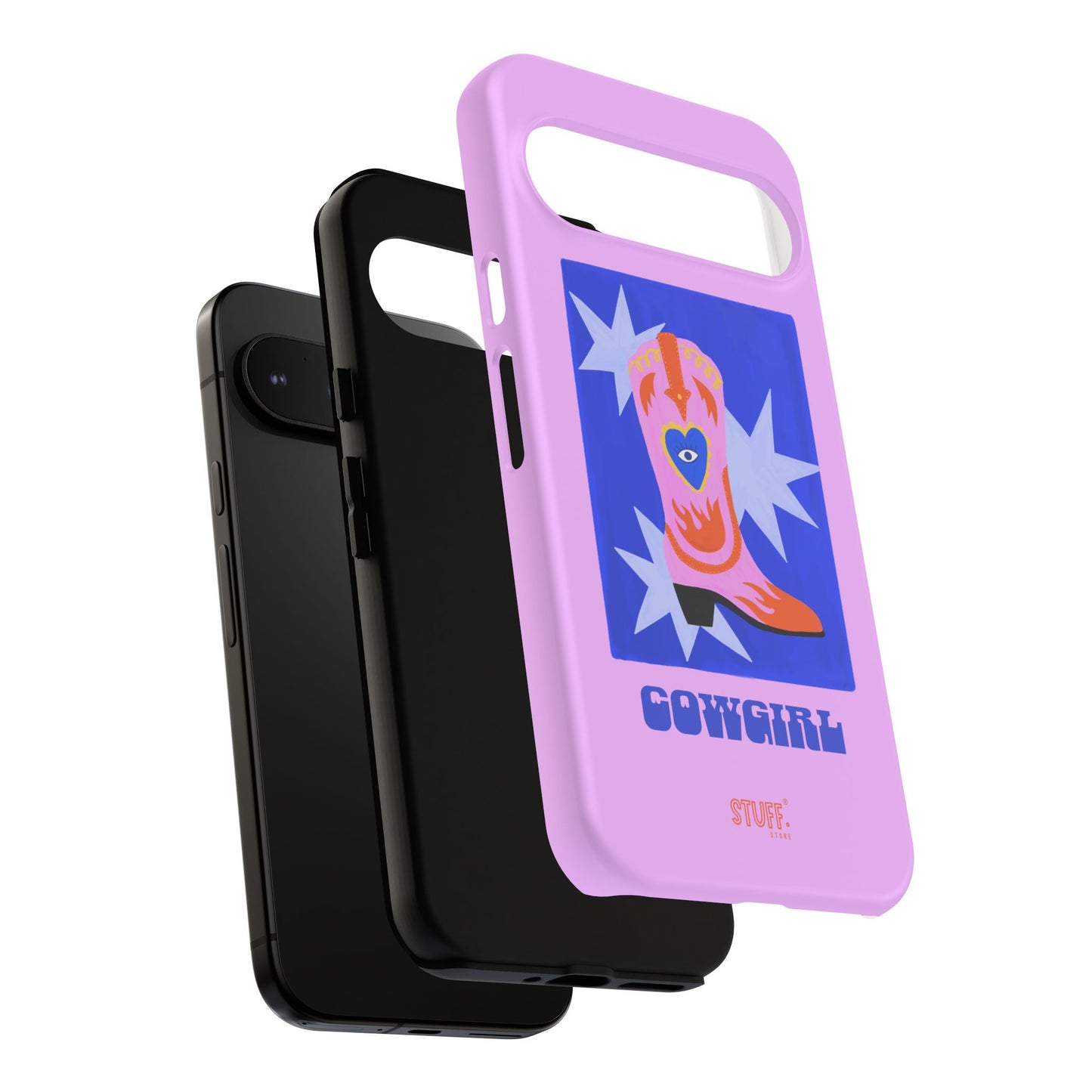 Cowgirl Case | Cose résistante double protection avec Design Western