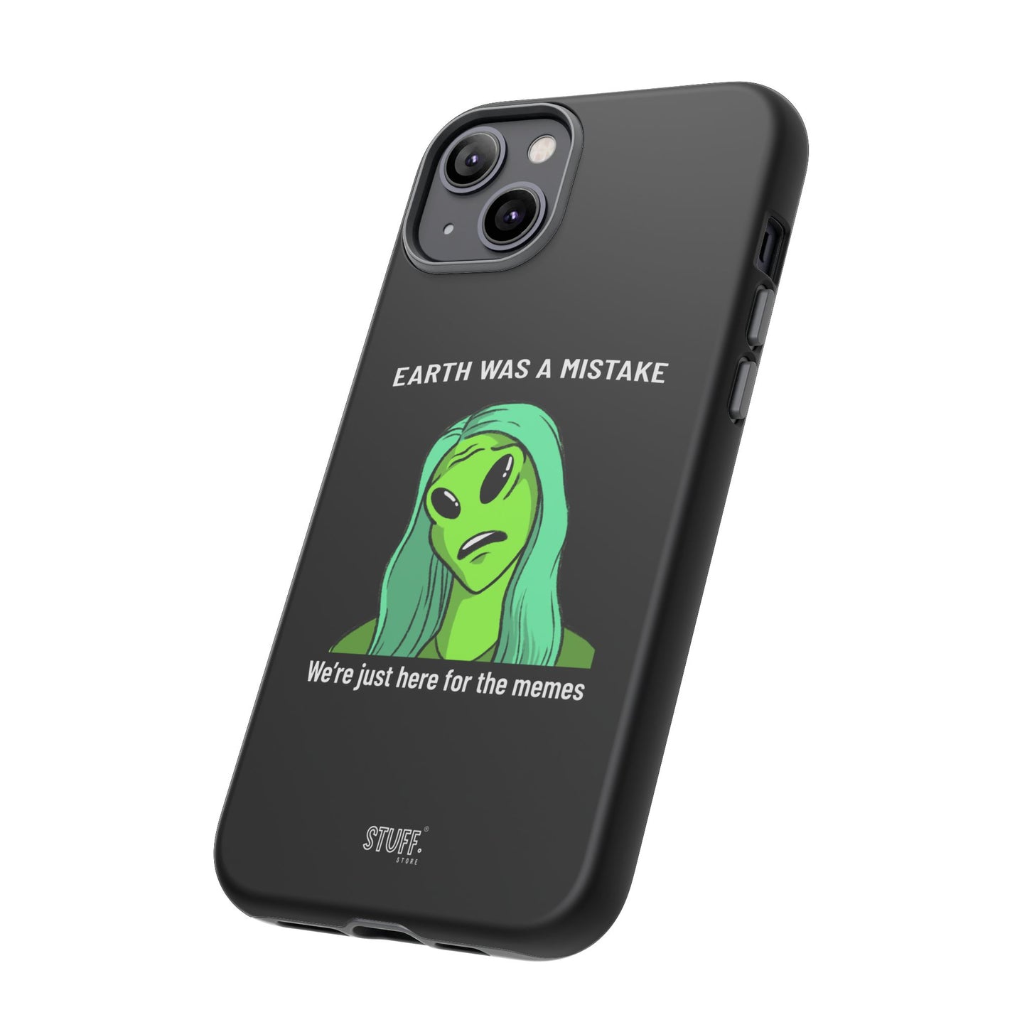 Meme Liking Alien Case | Coque résistante double protection pour les amateurs de Pop Culture