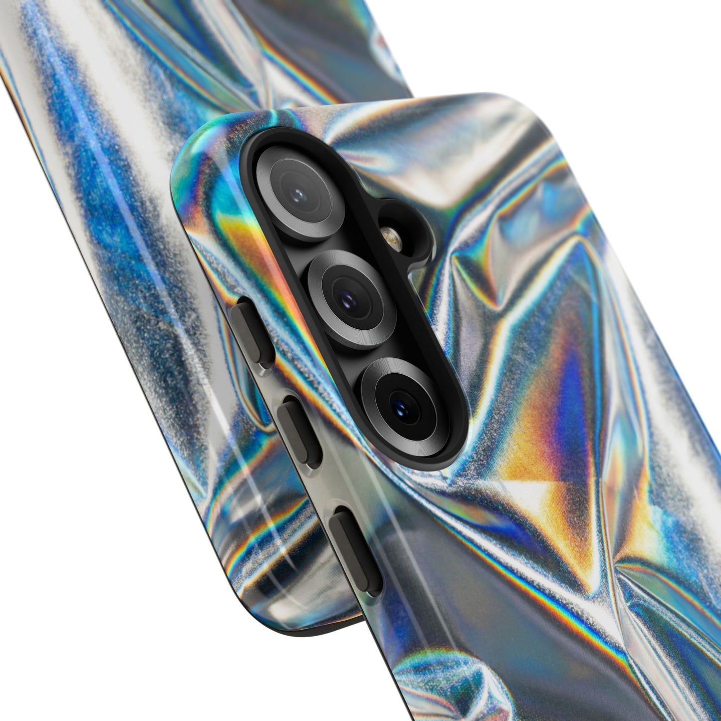 Metallic Case | Coque résistante double protection anti-choc - Effet Métallique