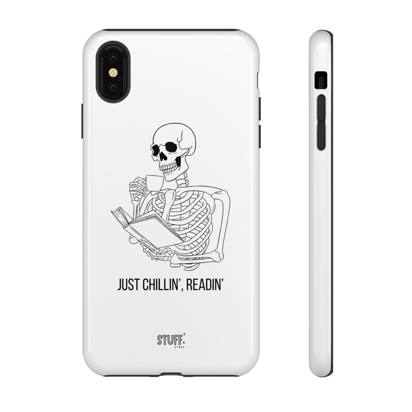 Chillin' Case | Coque résistante double protection avec phrase drôle