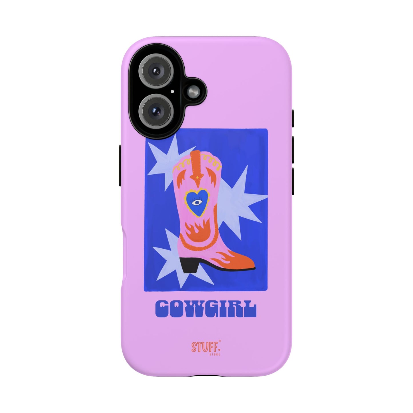 Cowgirl Case | Cose résistante double protection avec Design Western
