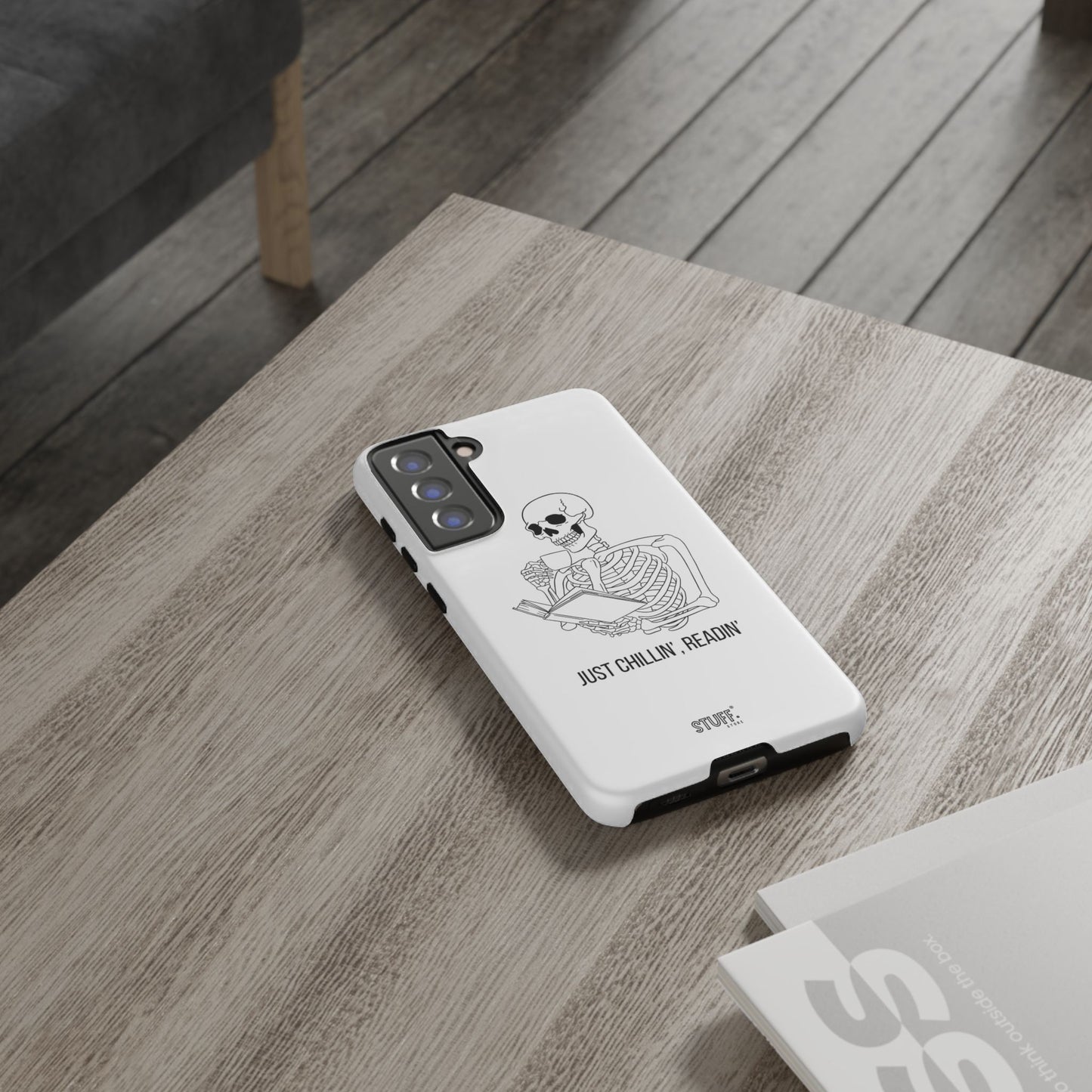 Chillin' Case | Coque résistante double protection avec phrase drôle