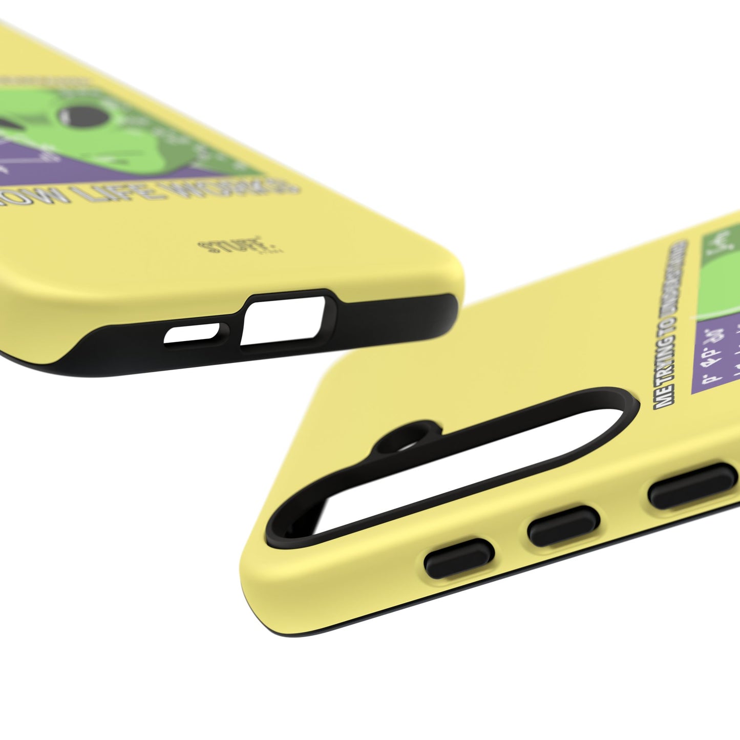 Confused Alien Case | Coque résistante Dual Protect anti-choc