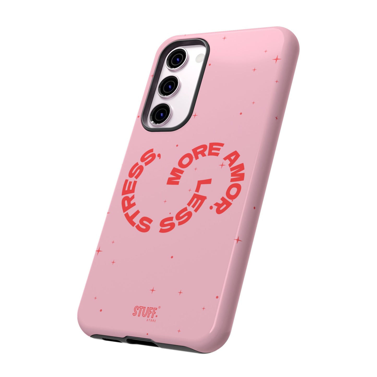More Amor Case | Coque résistante double protection avec phrase Bienveillante