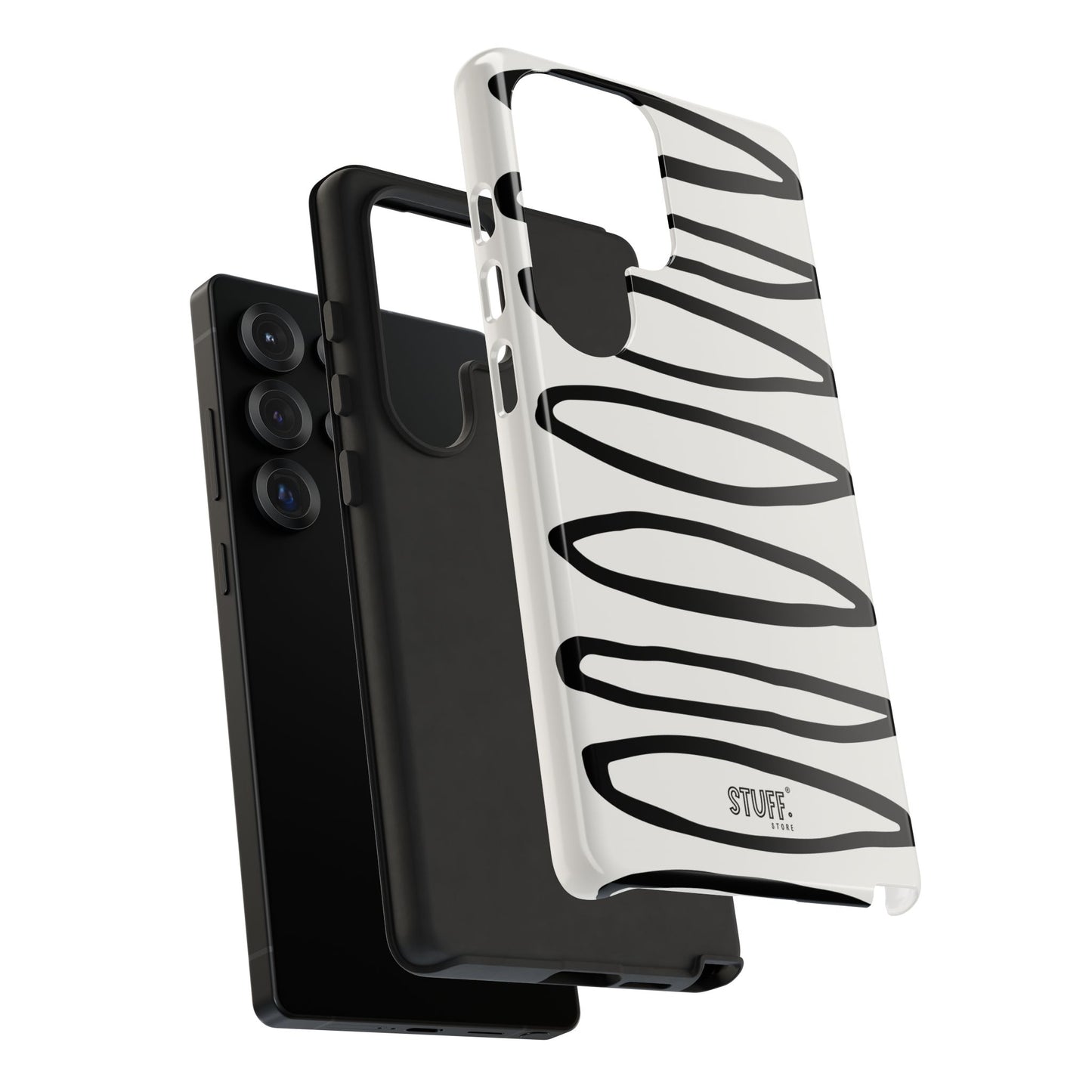 Loopy Case | Coque résistante double protection - Motif cercles abstraits