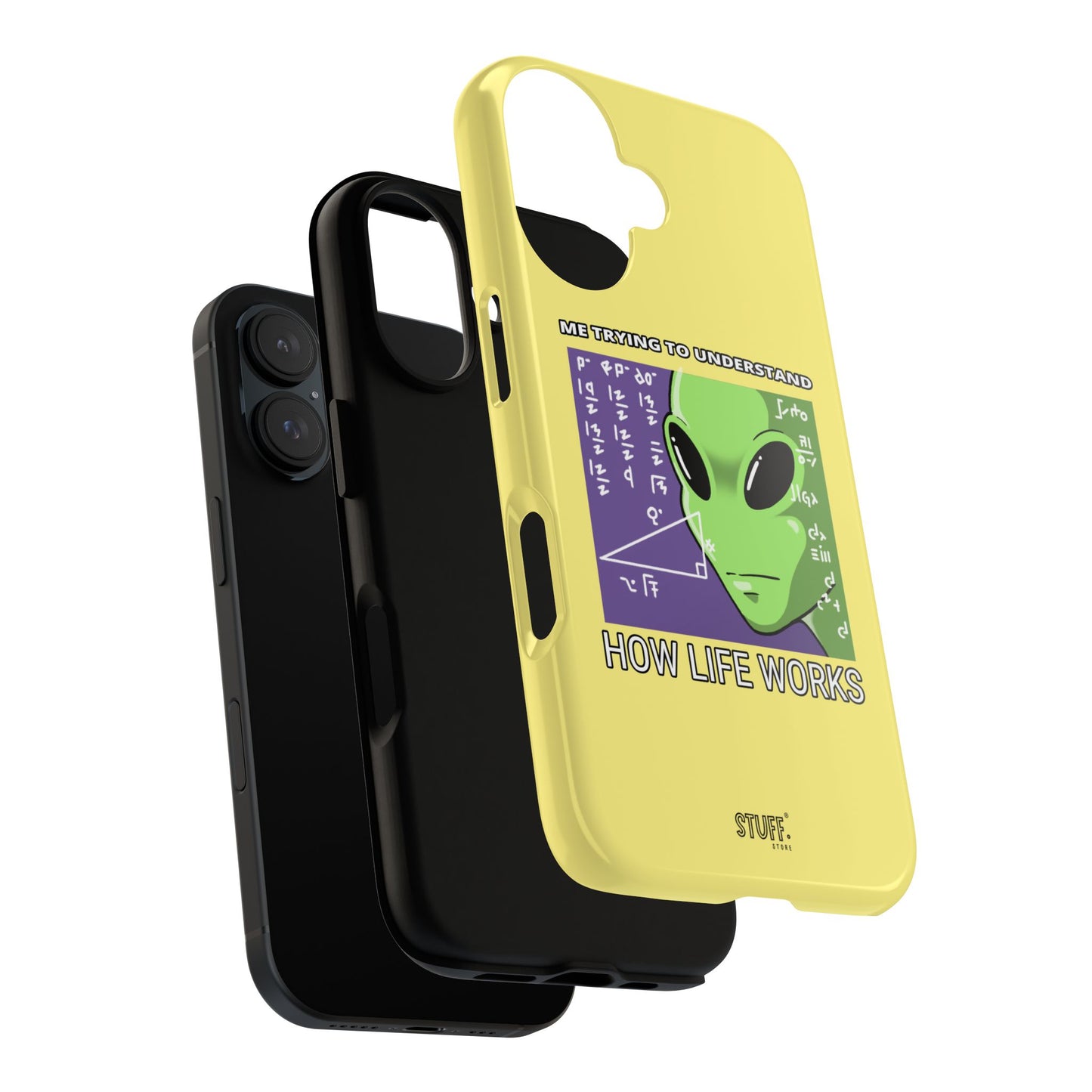 Confused Alien Case | Coque résistante Dual Protect anti-choc