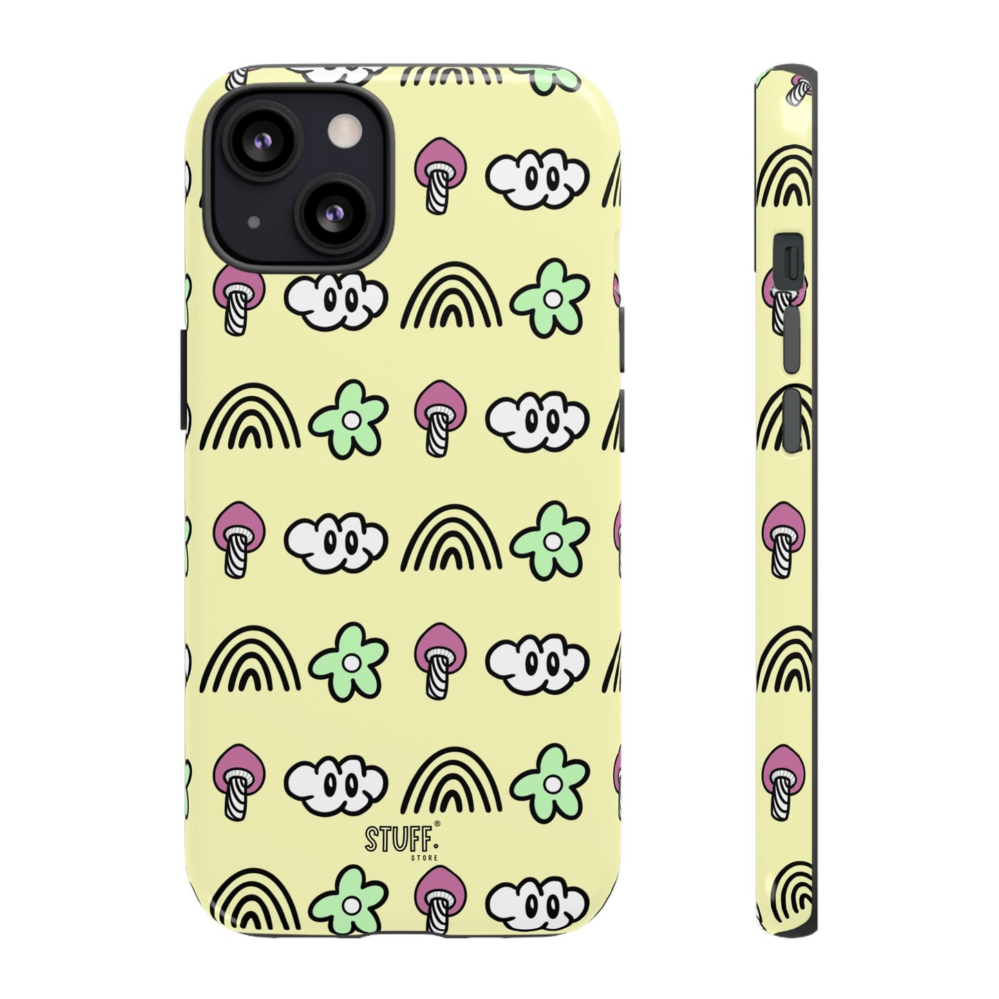 Pixie Case | Coque résistante double protection — Collection Pixie — Jaune