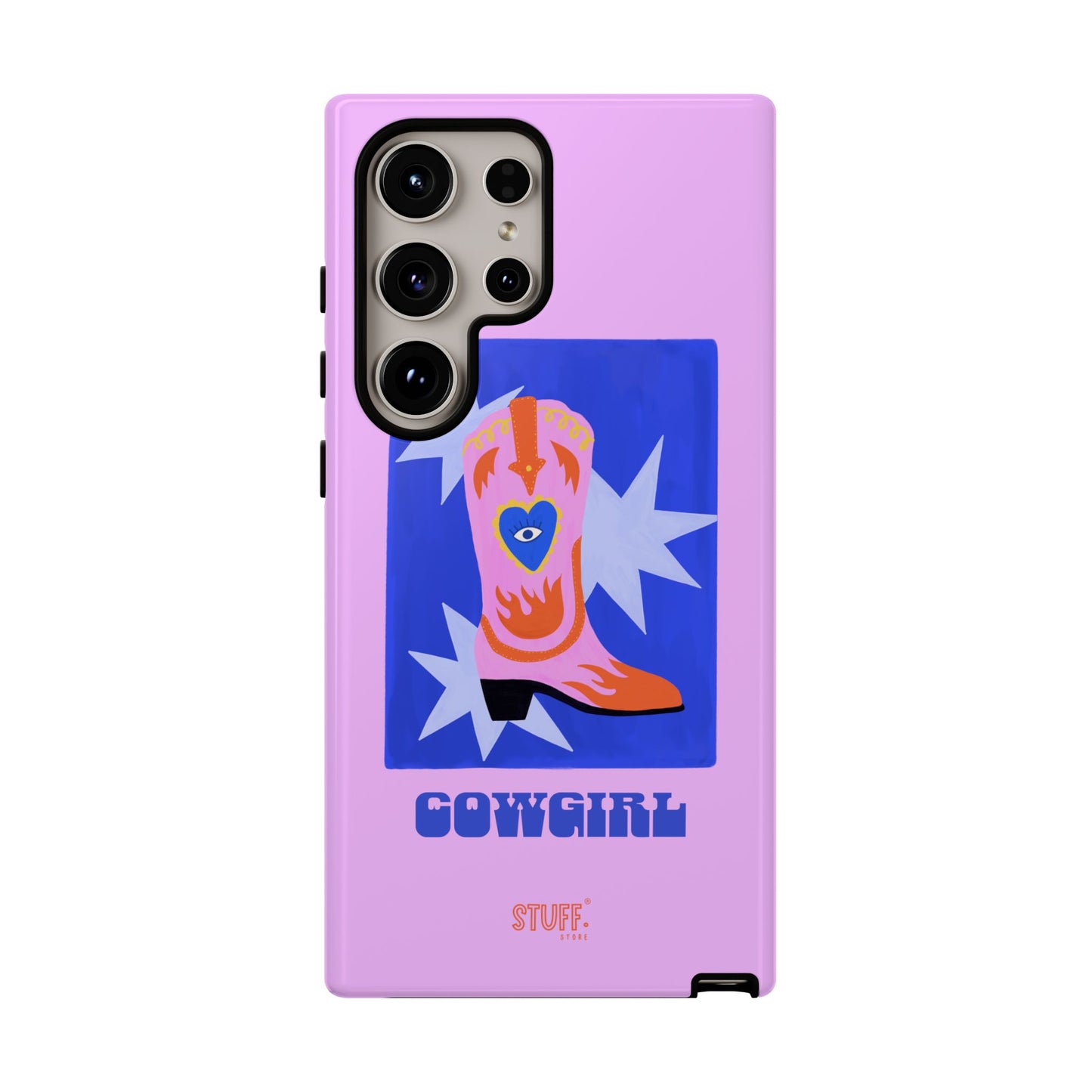 Cowgirl Case | Cose résistante double protection avec Design Western